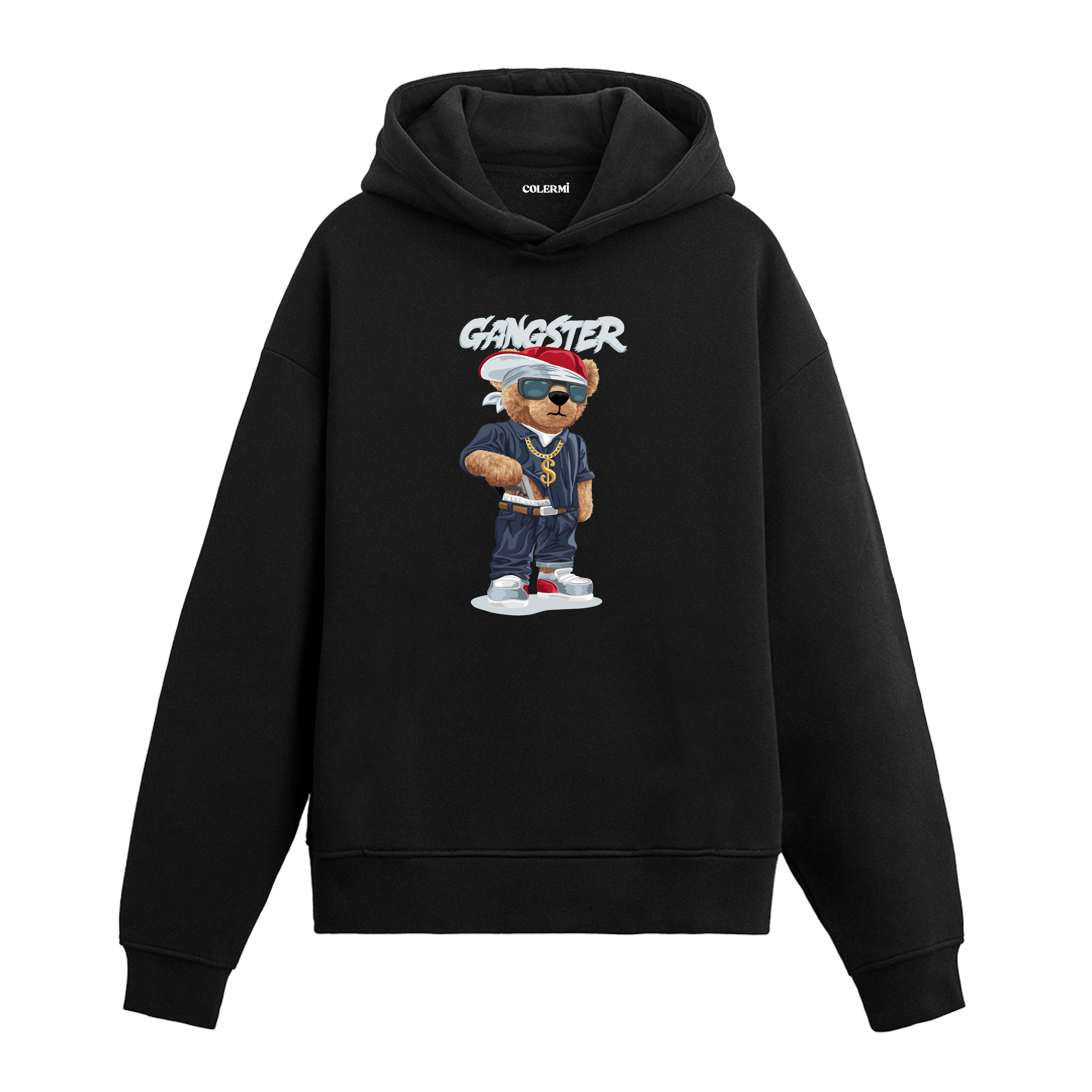 Gangster Bear Hoodie