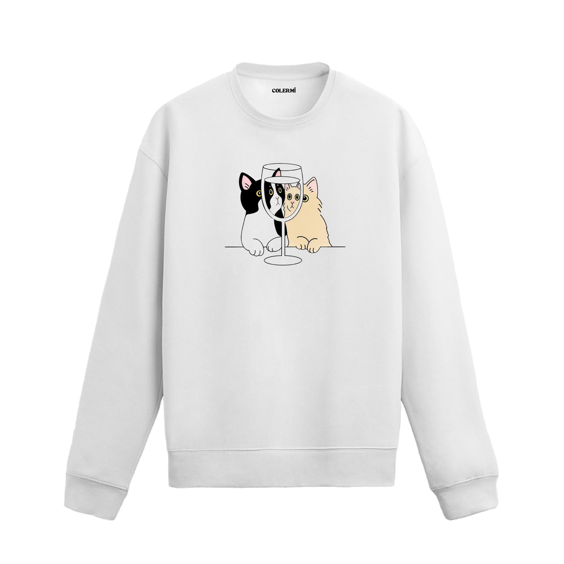 Meraklı Kediler Sweatshirt