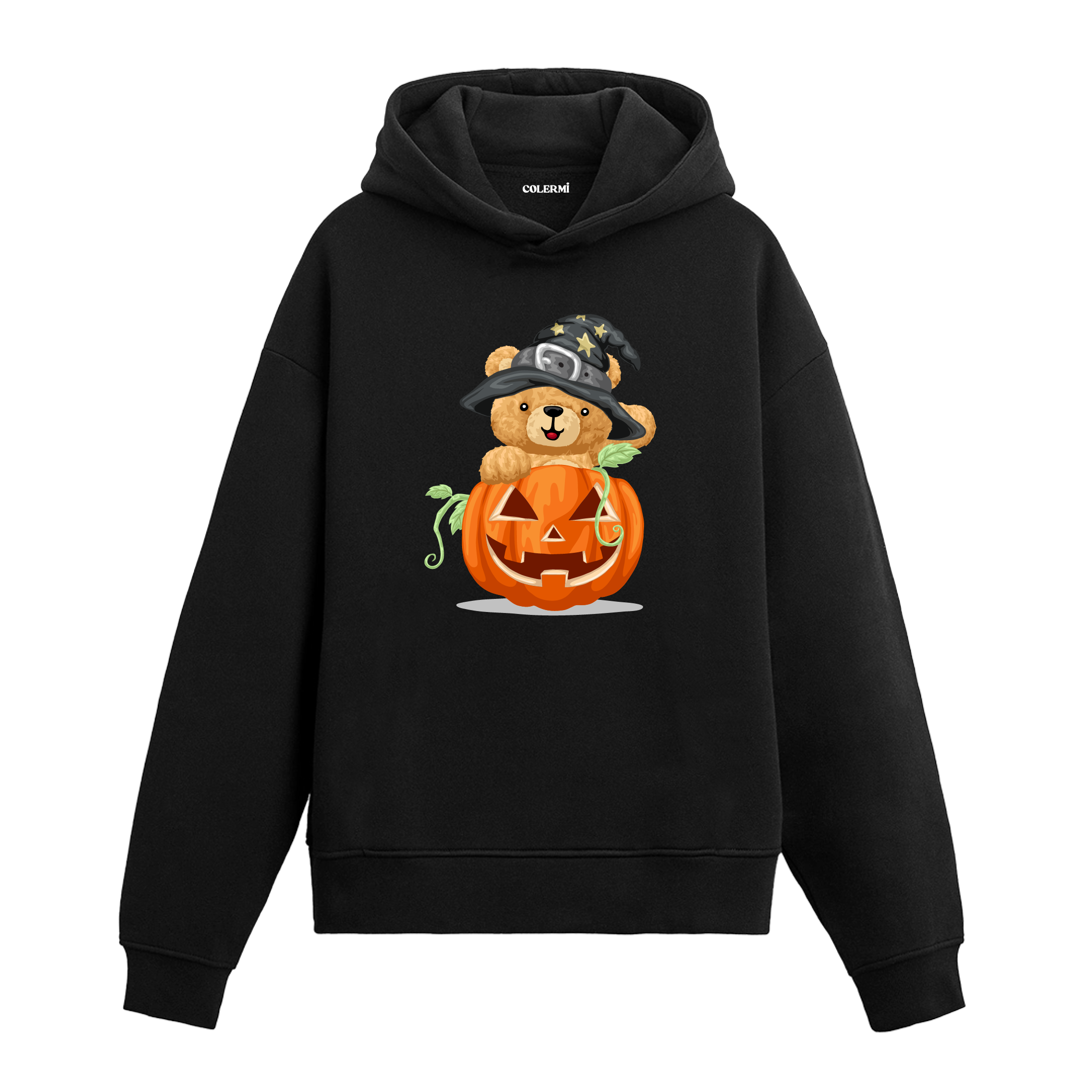 Hat-Wearing Teddy Hoodie