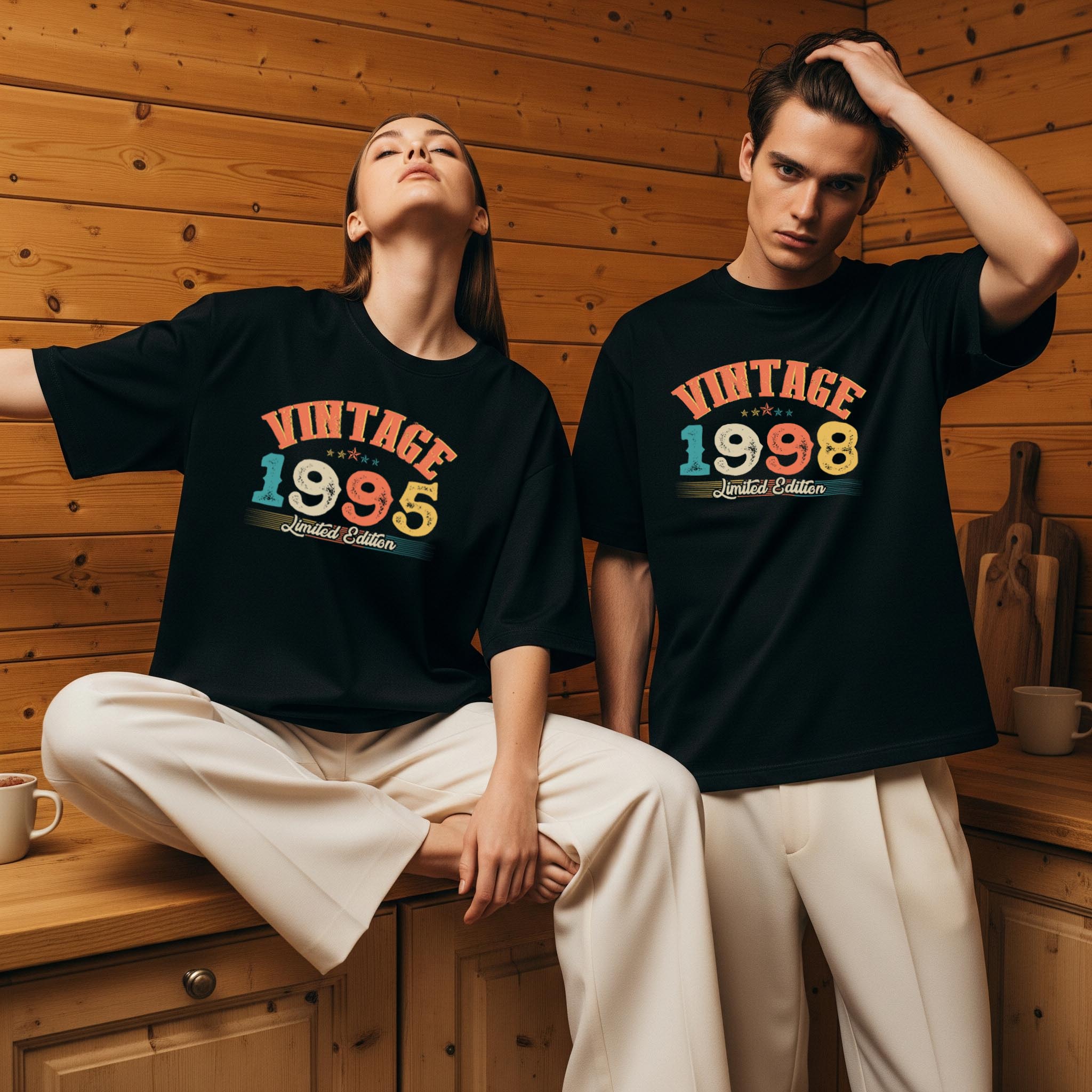 Echo Oversize Vintage Tişört Koleksiyonu