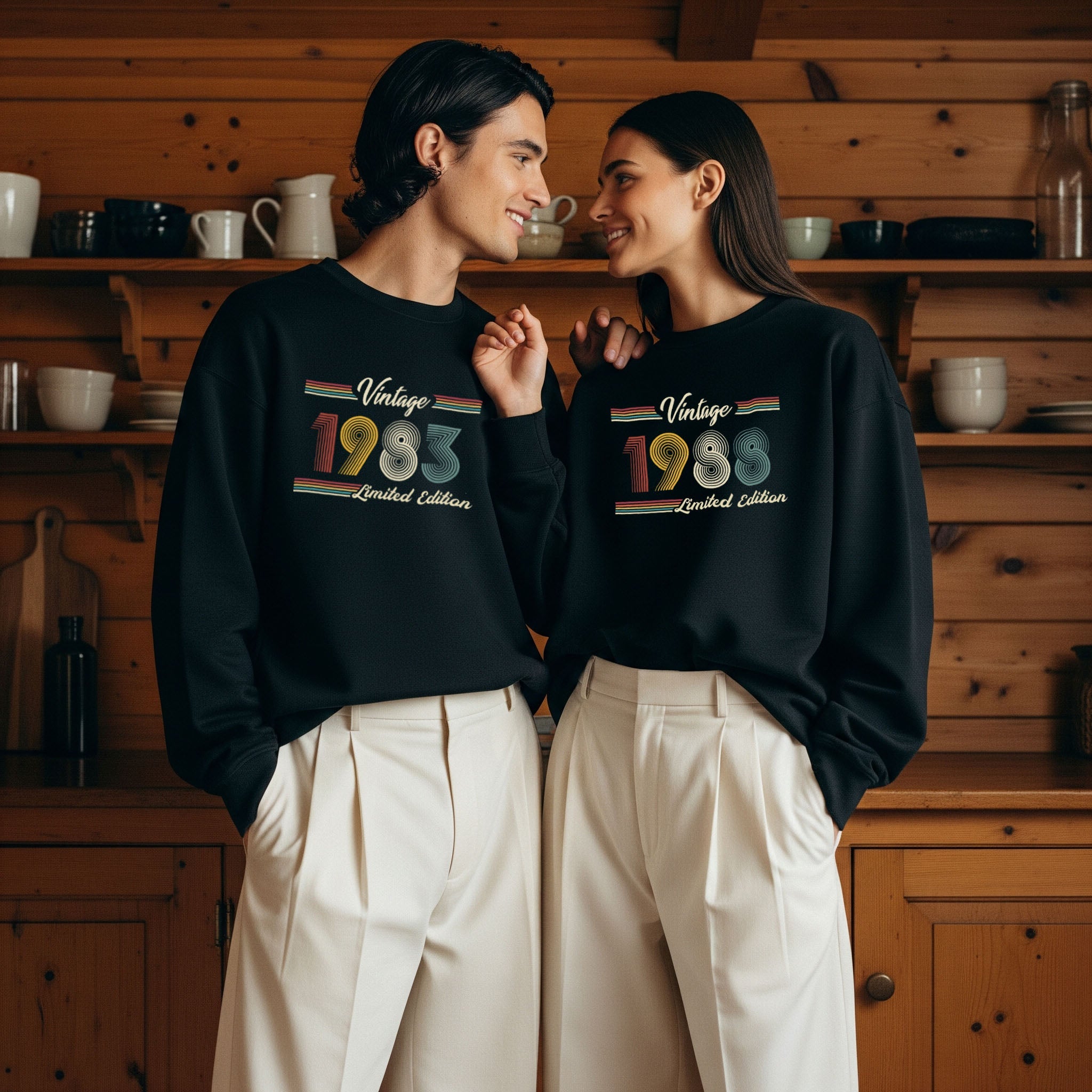 Klasik Vintage Sweatshirt Koleksiyonu