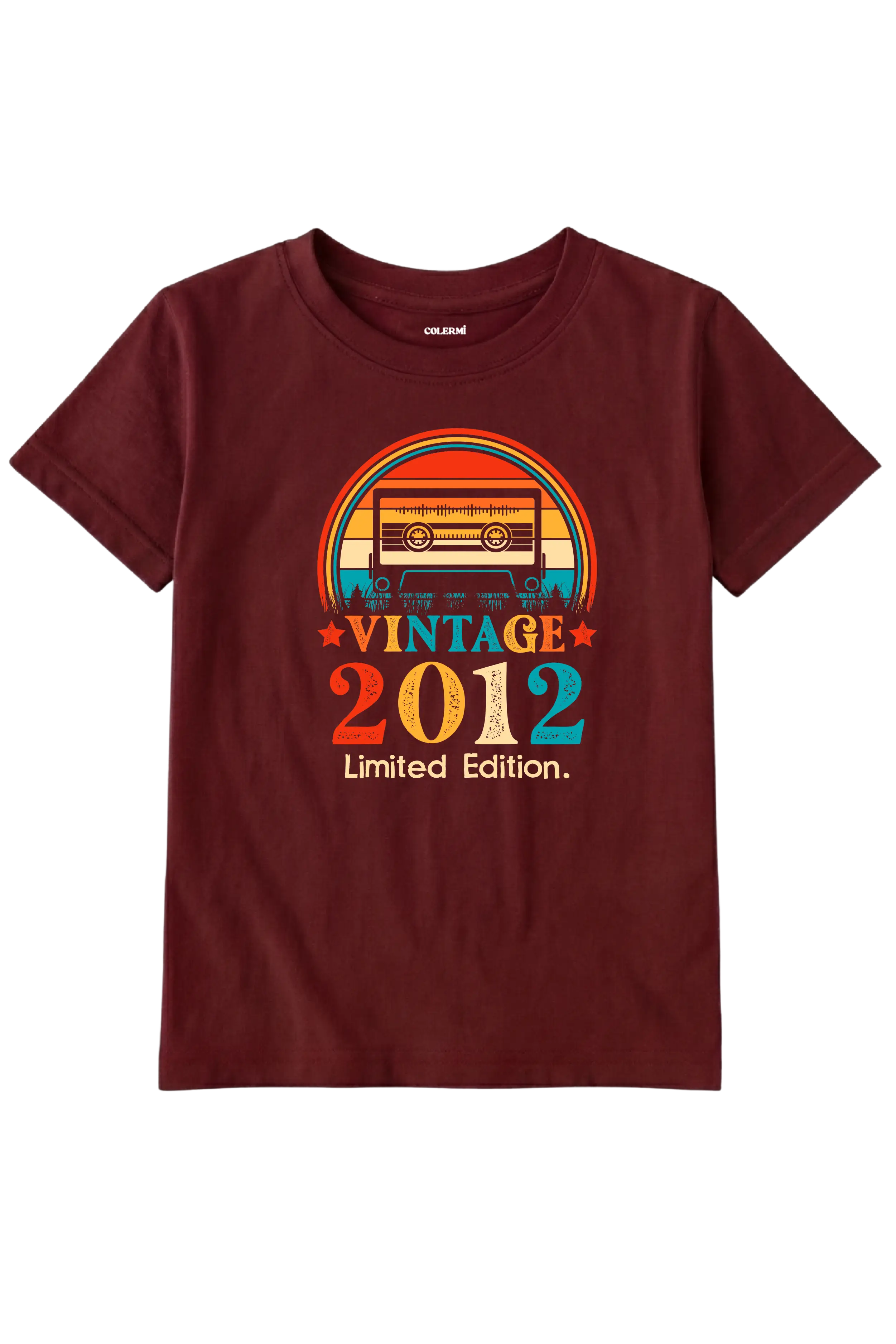 Vintage Tişört - 2012 Mixtape Tasarım