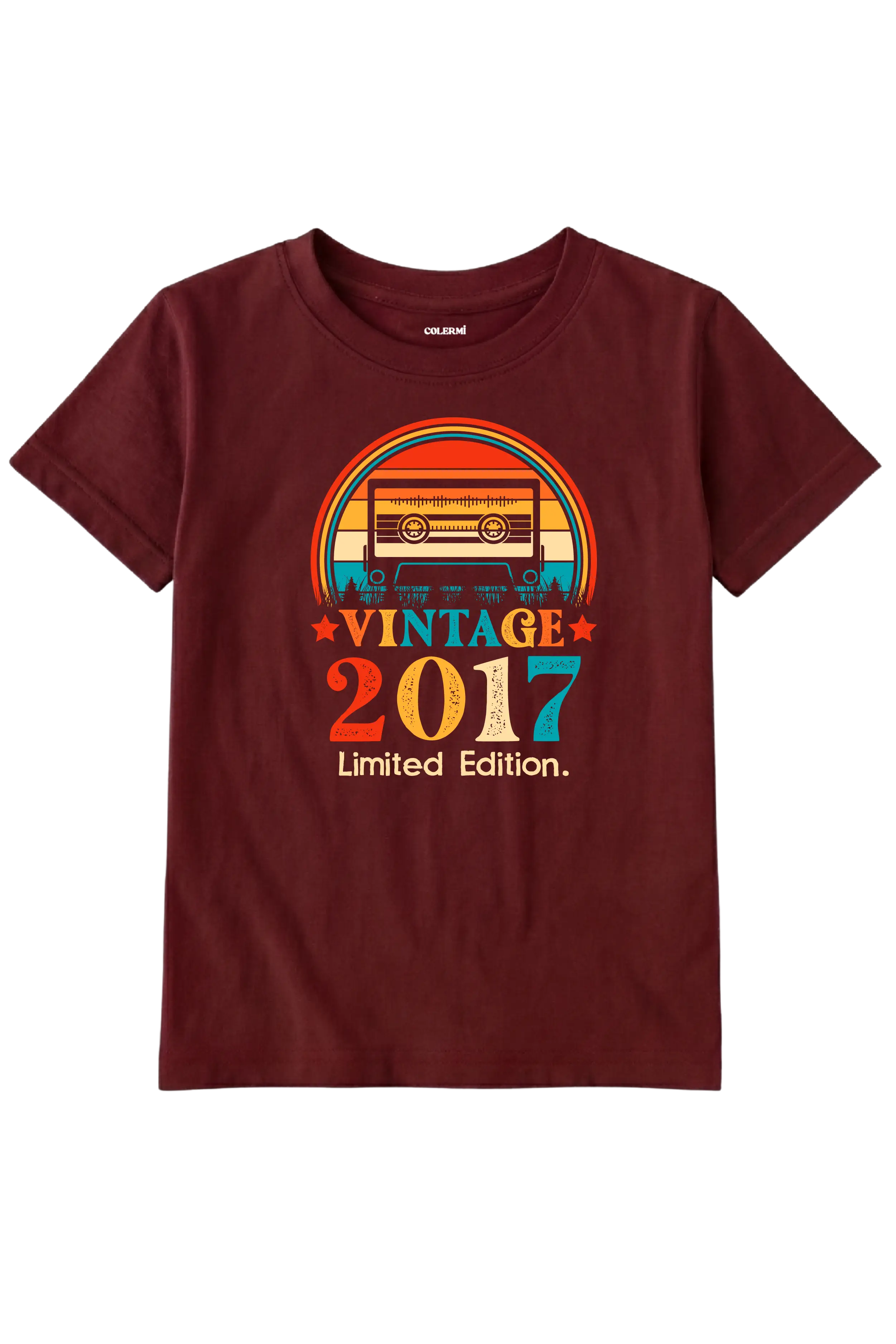 Vintage Tişört - 2017 Mixtape Tasarım