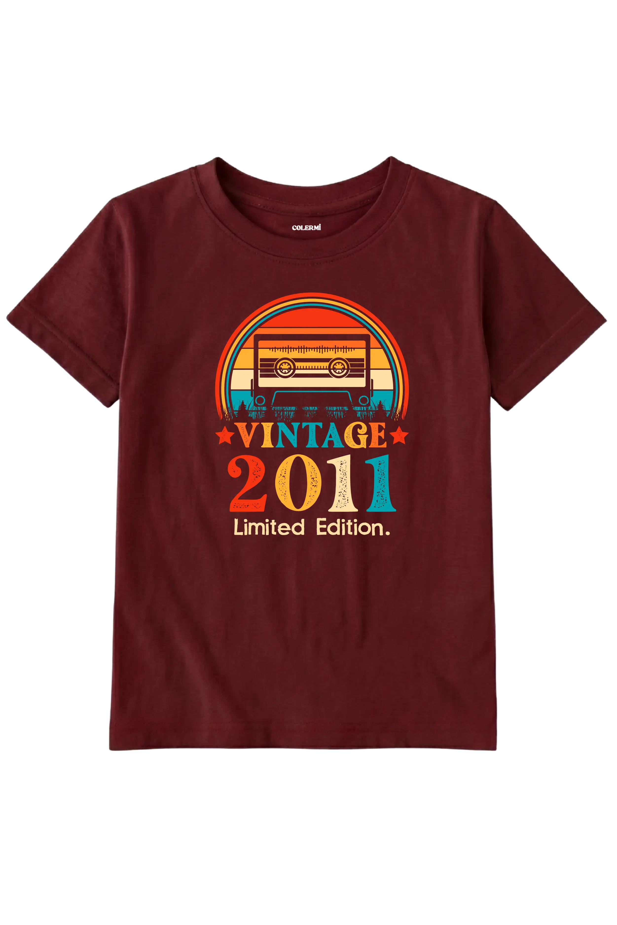 Vintage Tişört - 2011 Mixtape Tasarım