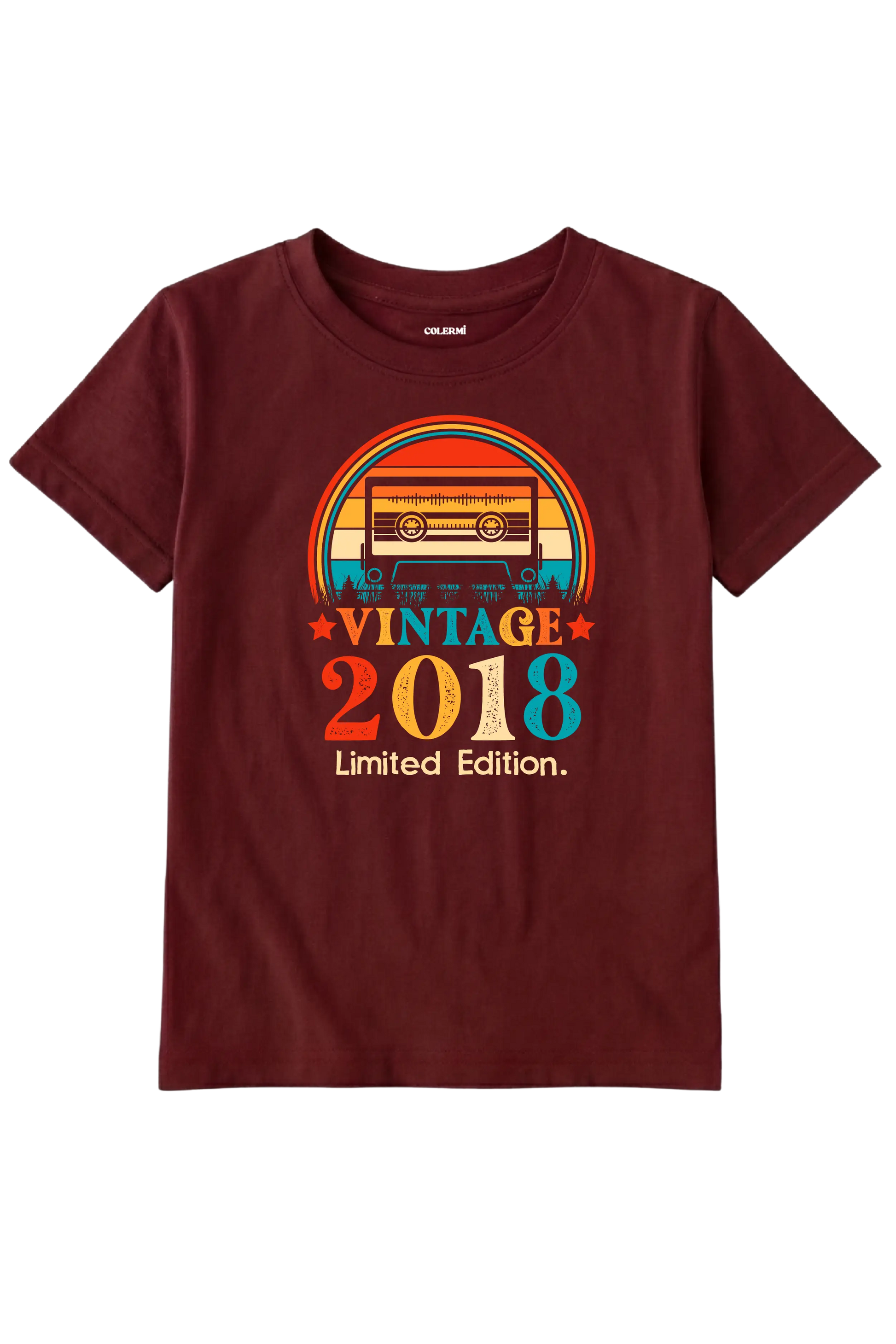 Vintage Tişört - 2018 Mixtape Tasarım detay | Colermi