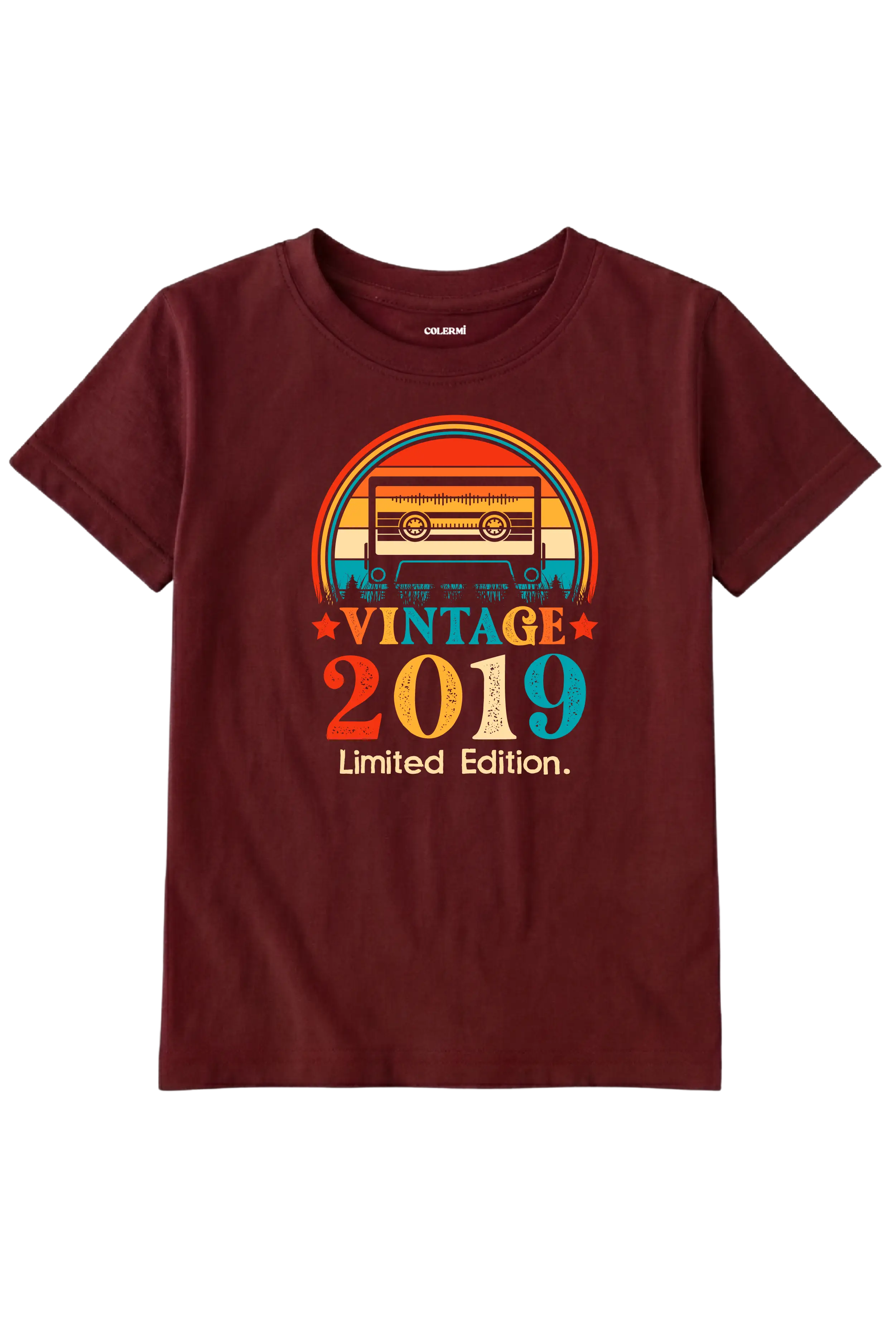 Vintage Tişört - 2019 Mixtape Tasarım