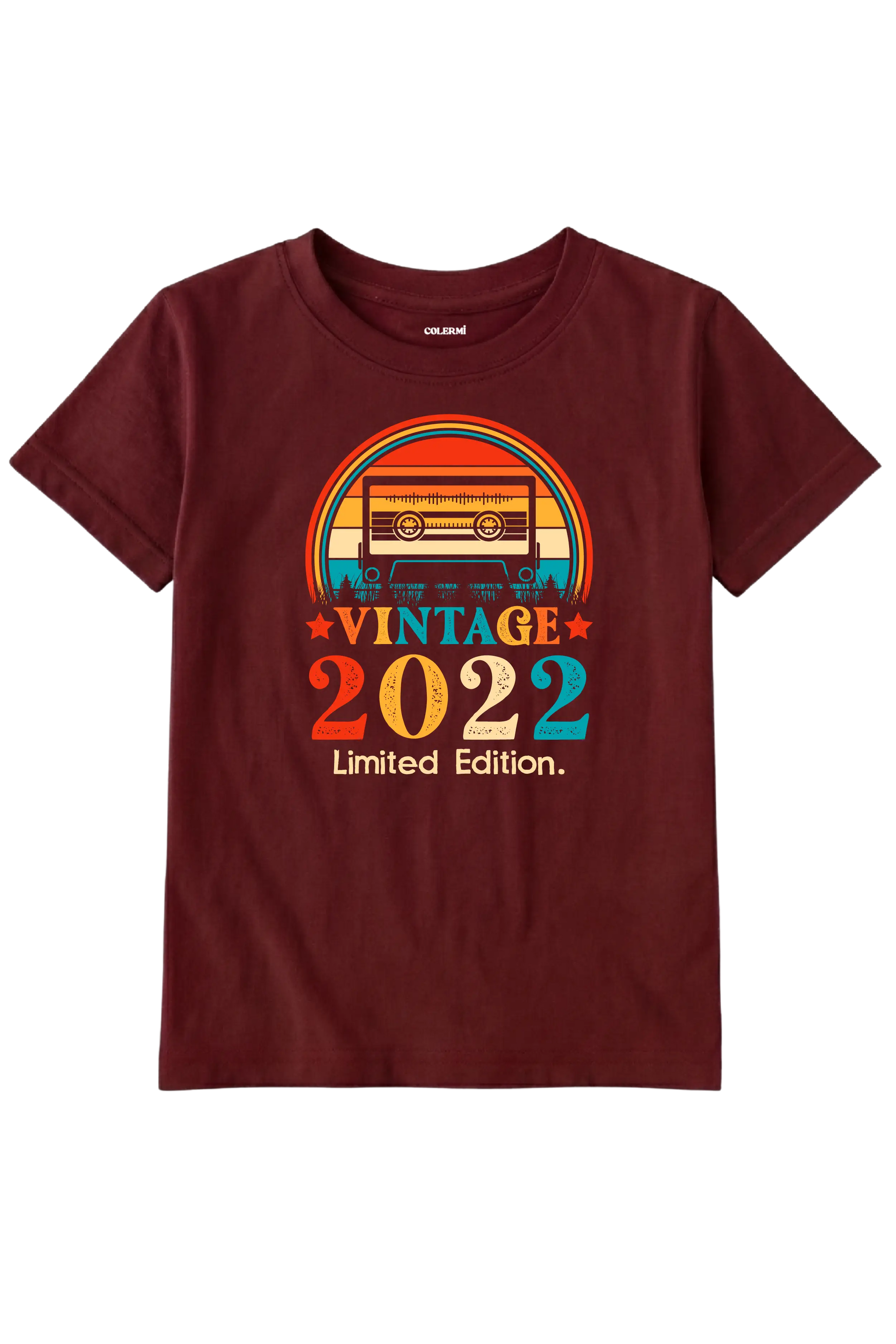 Vintage Tişört - 2022 Mixtape Tasarım detay | Colermi