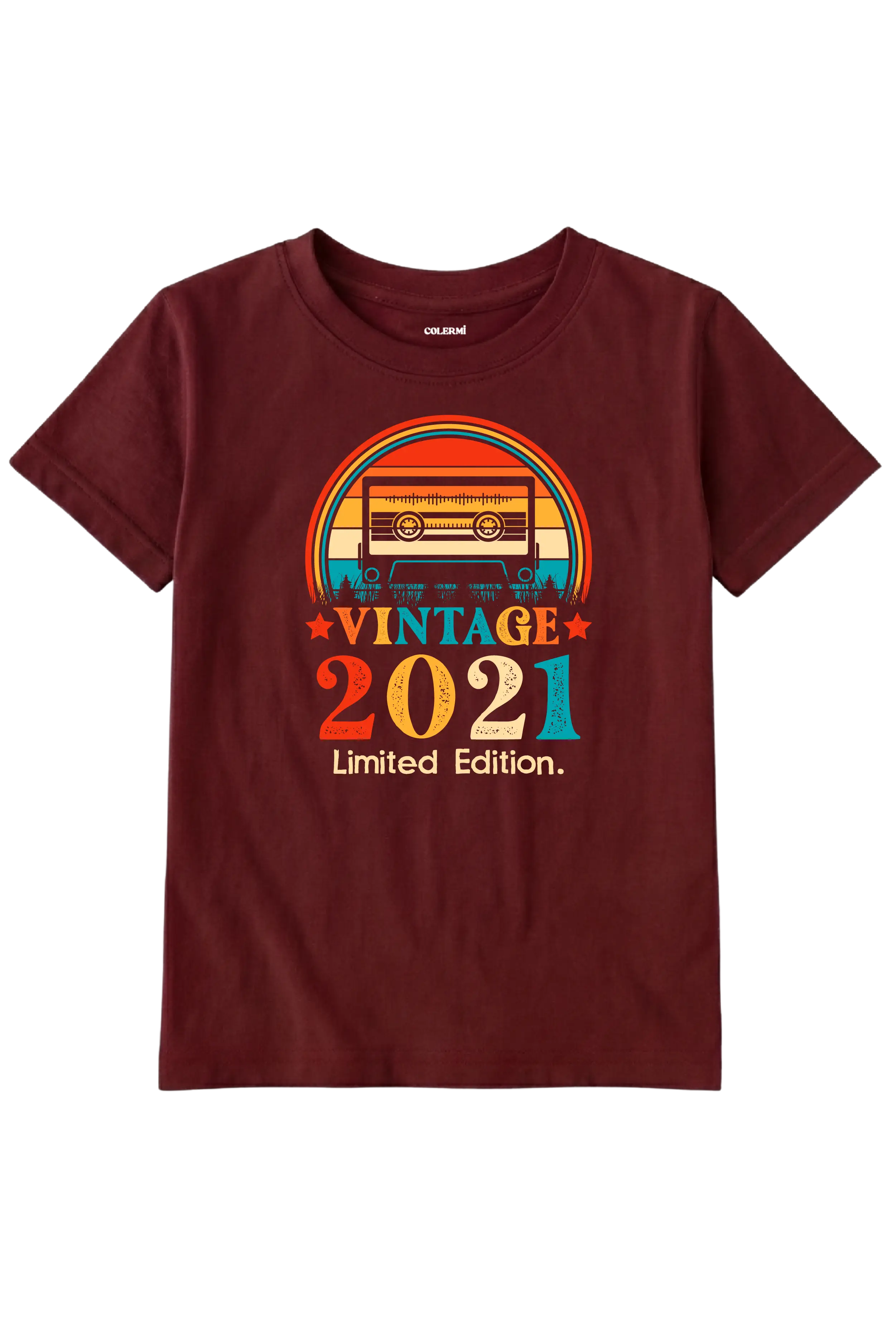 Vintage Tişört - 2021 Mixtape Tasarım