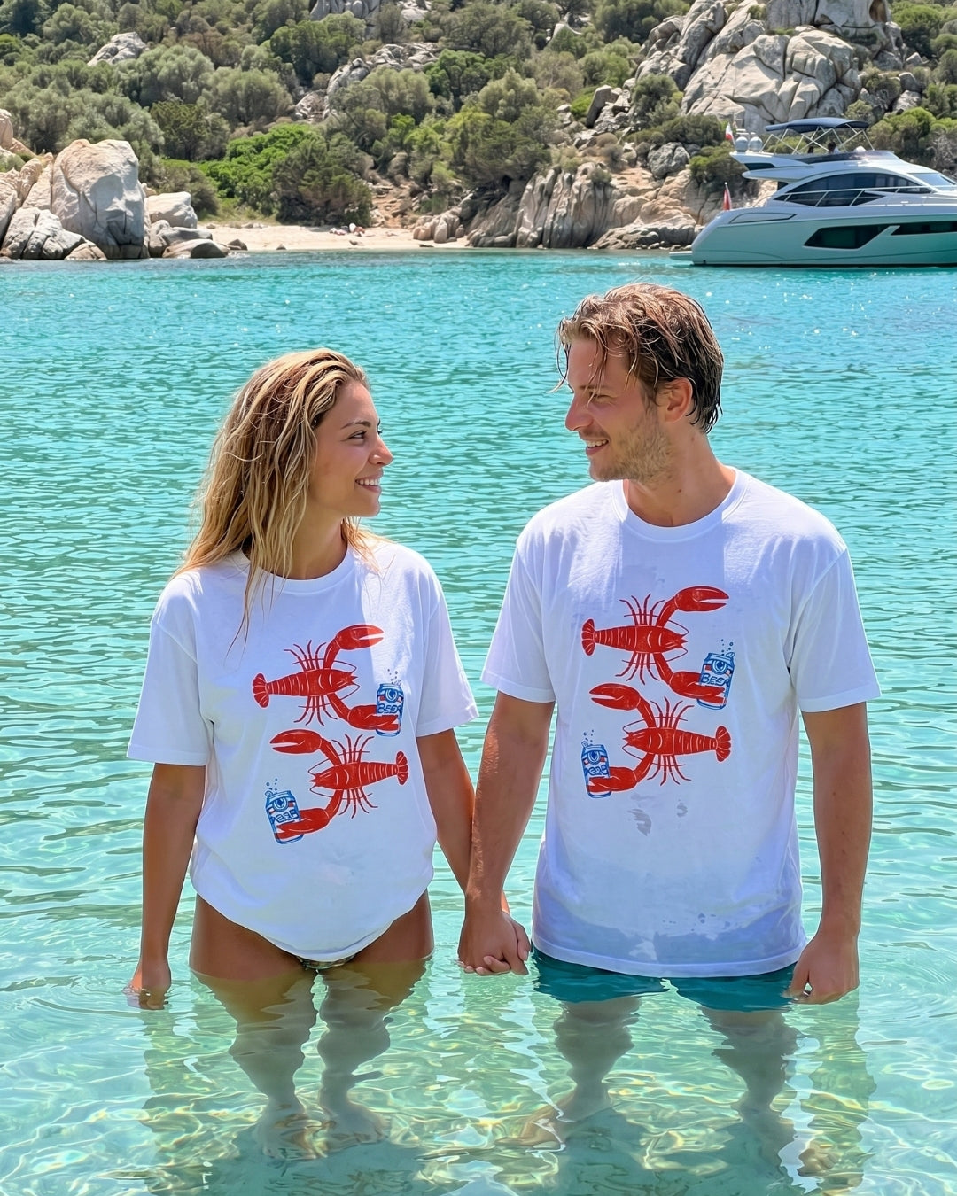 Lobster & Lager Oversize Tişört görsel 8 | Colermi