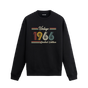 Retro tipografili 1966 Klasik Vintage Colermi sweatshirt