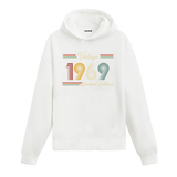 1969 doğumlu kişiler için tasarlanmış beyaz klasik vintage hoodie