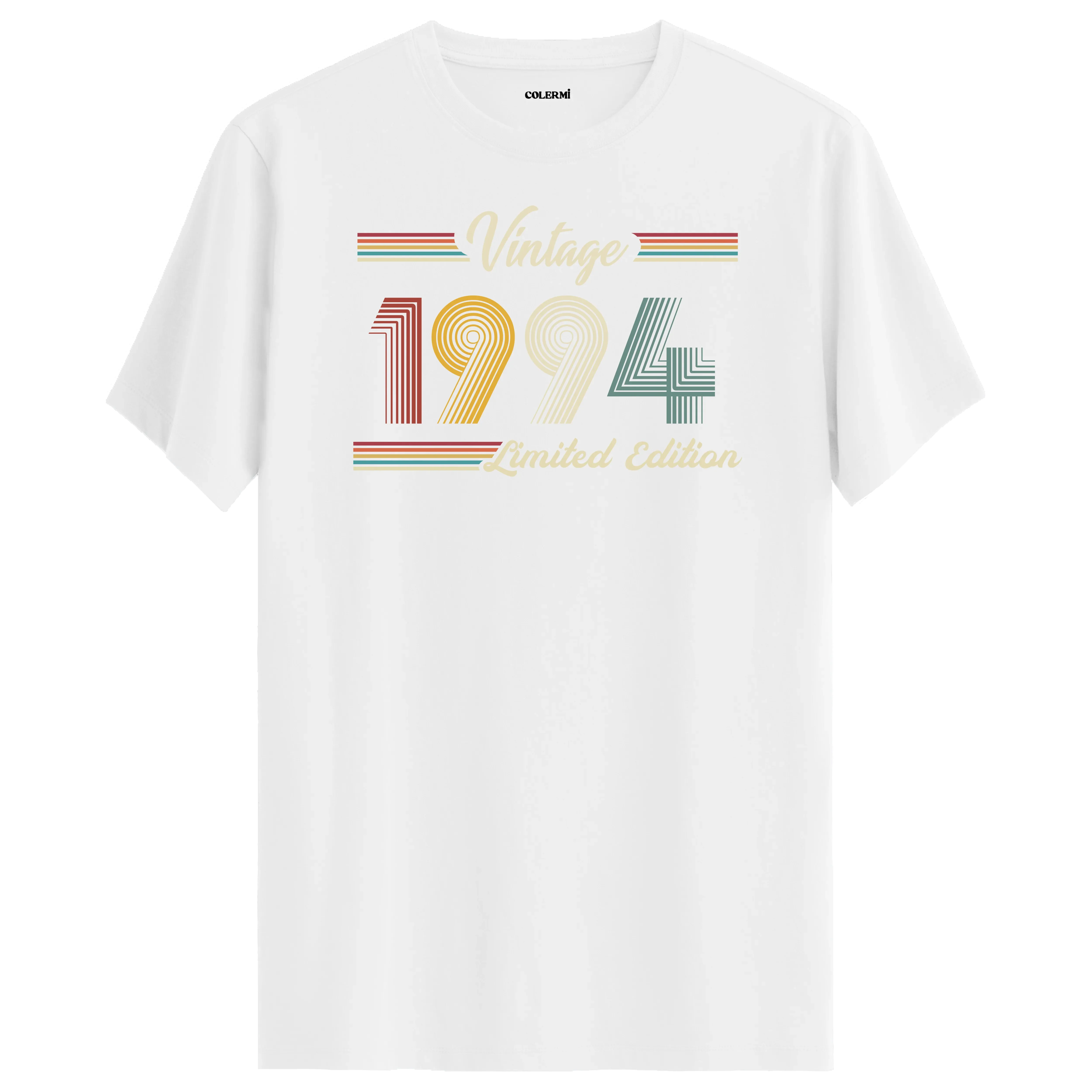 1994 yazılı klasik vintage retro tasarımlı beyaz tişört