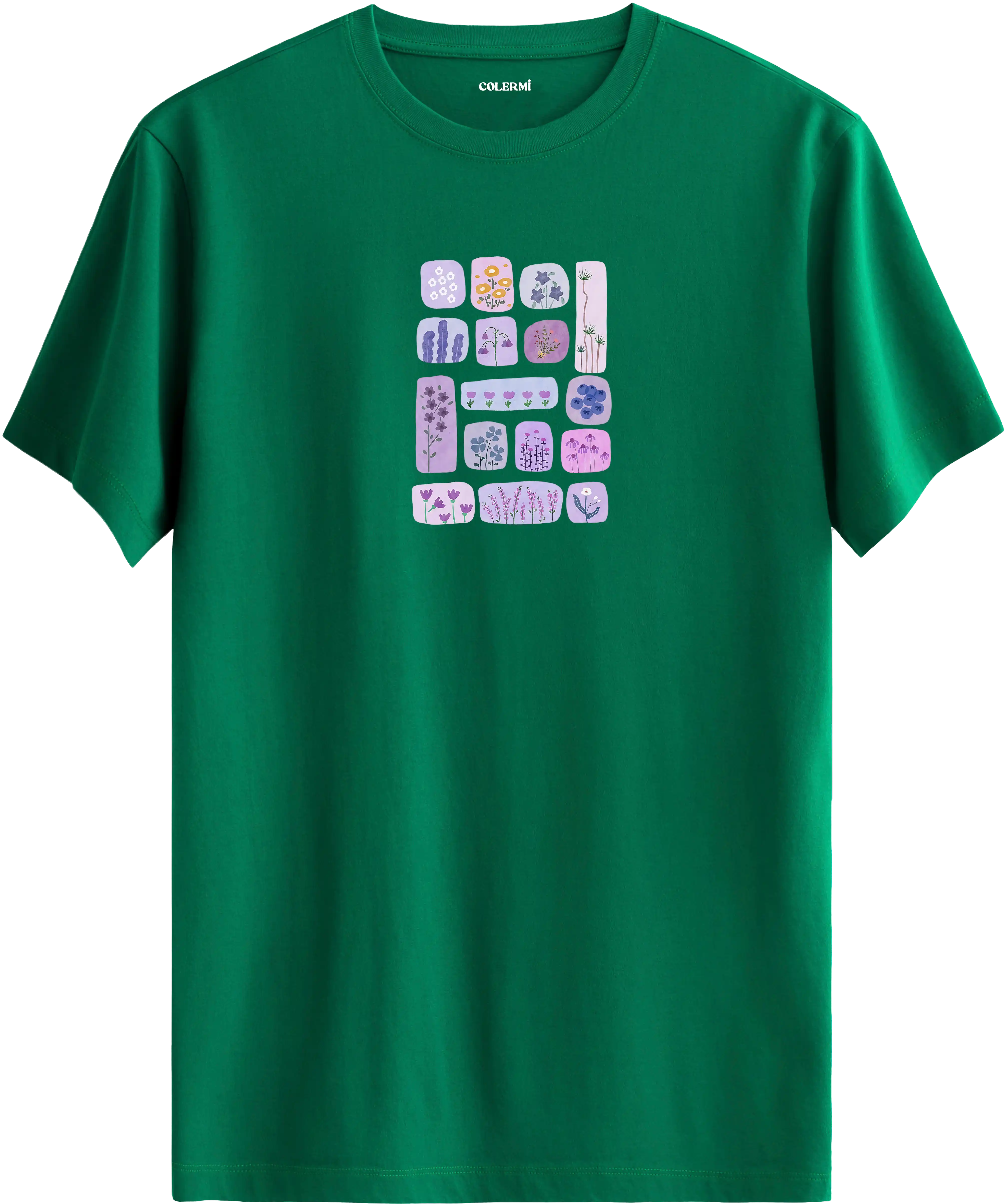 Minimal Çiçek Desenli Tişört görsel 9 | Colermi