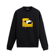Retro Koltuk Keyfi Tasarımlı Sweatshirt | Colermi