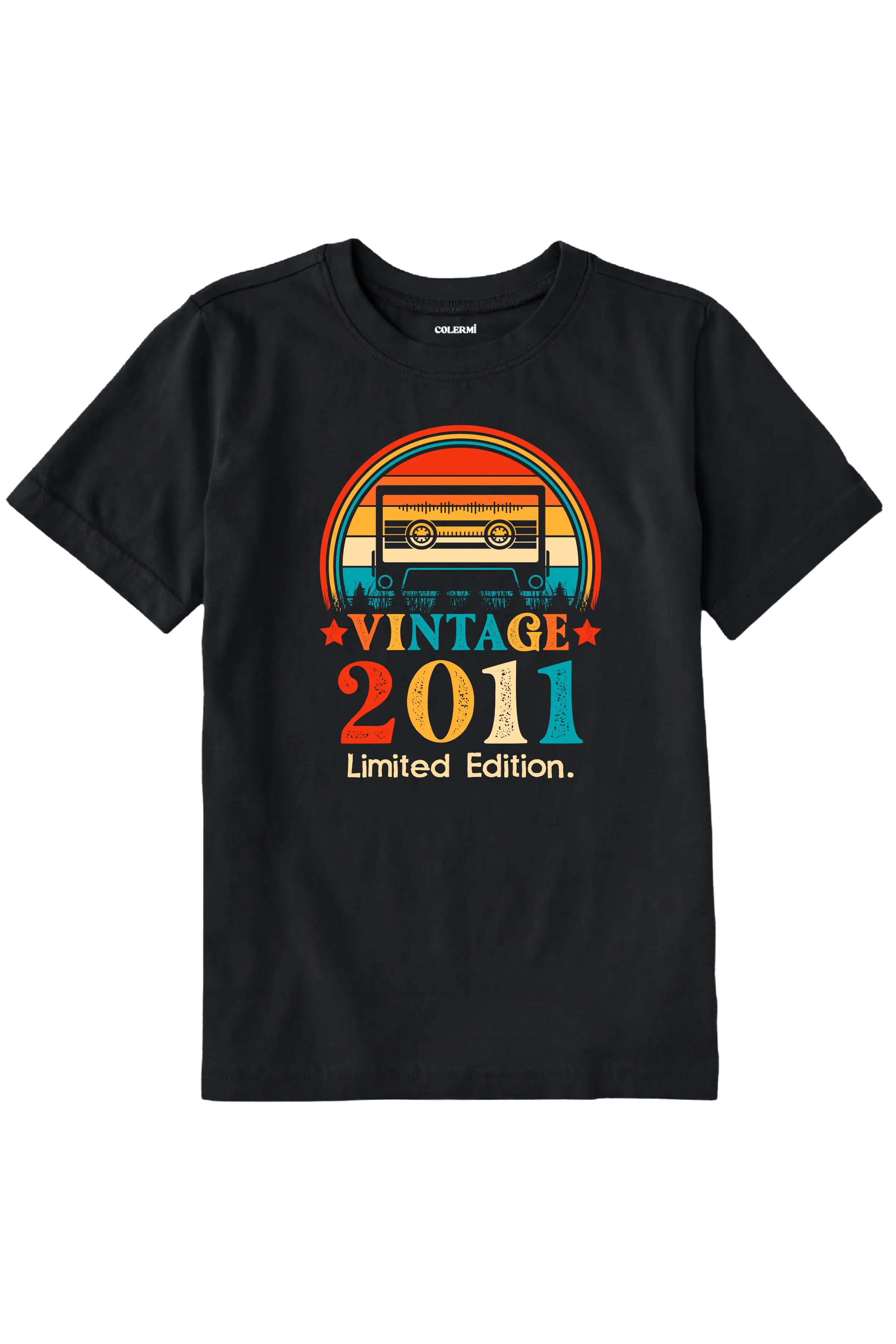 Vintage Tişört - 2011 Mixtape Tasarım