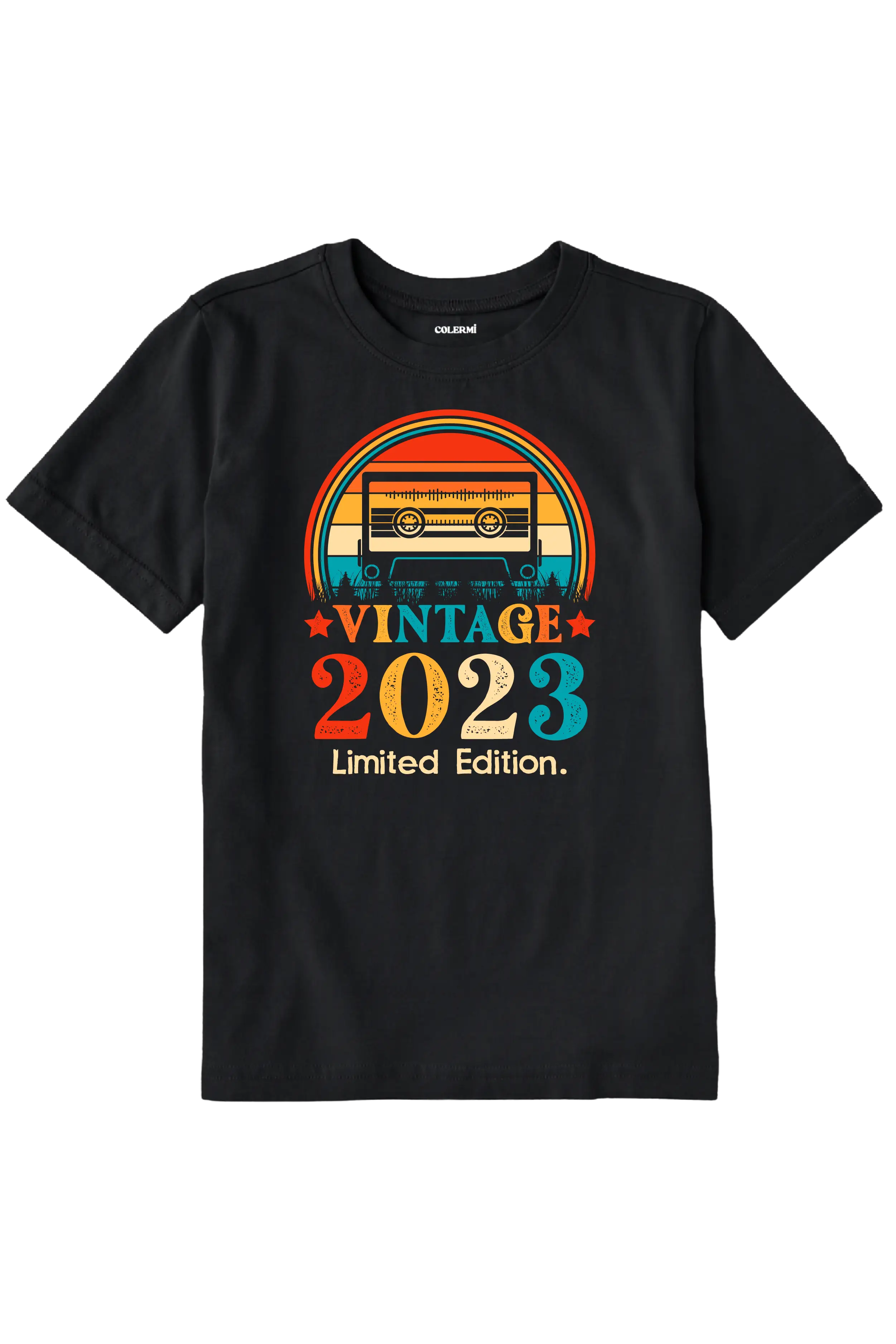 Vintage Tişört - 2023 Mixtape Tasarım