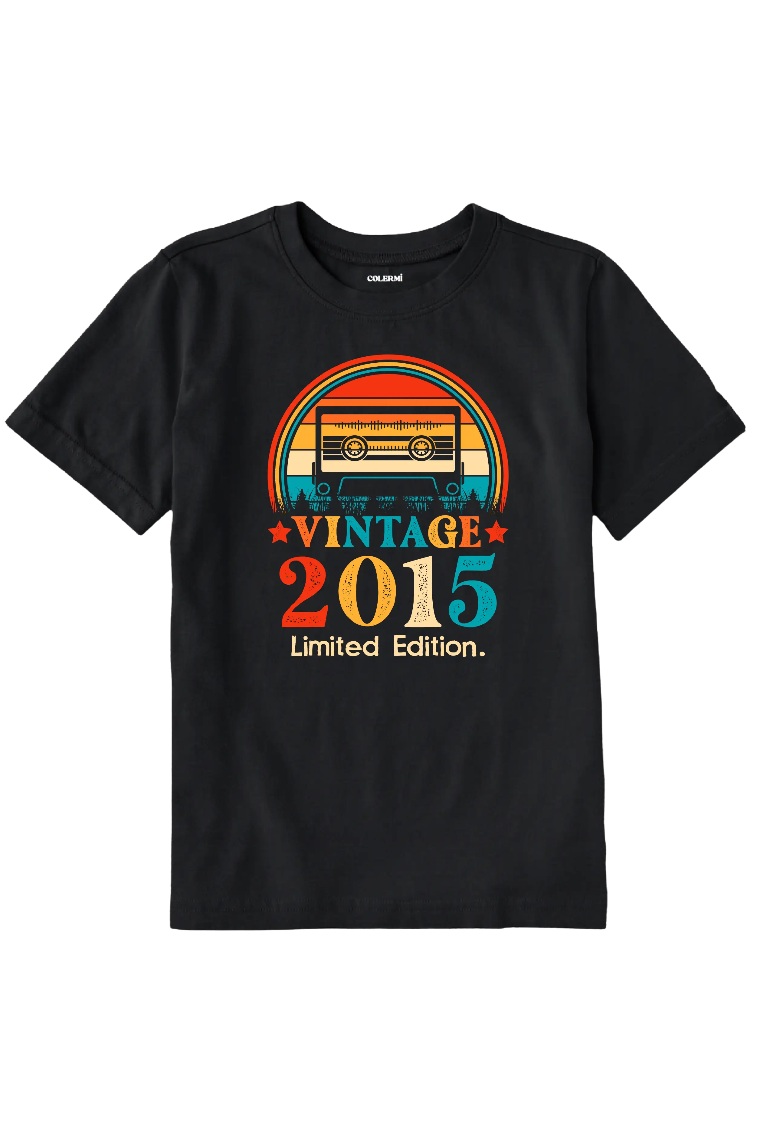 Vintage Tişört - 2015 Mixtape Tasarım