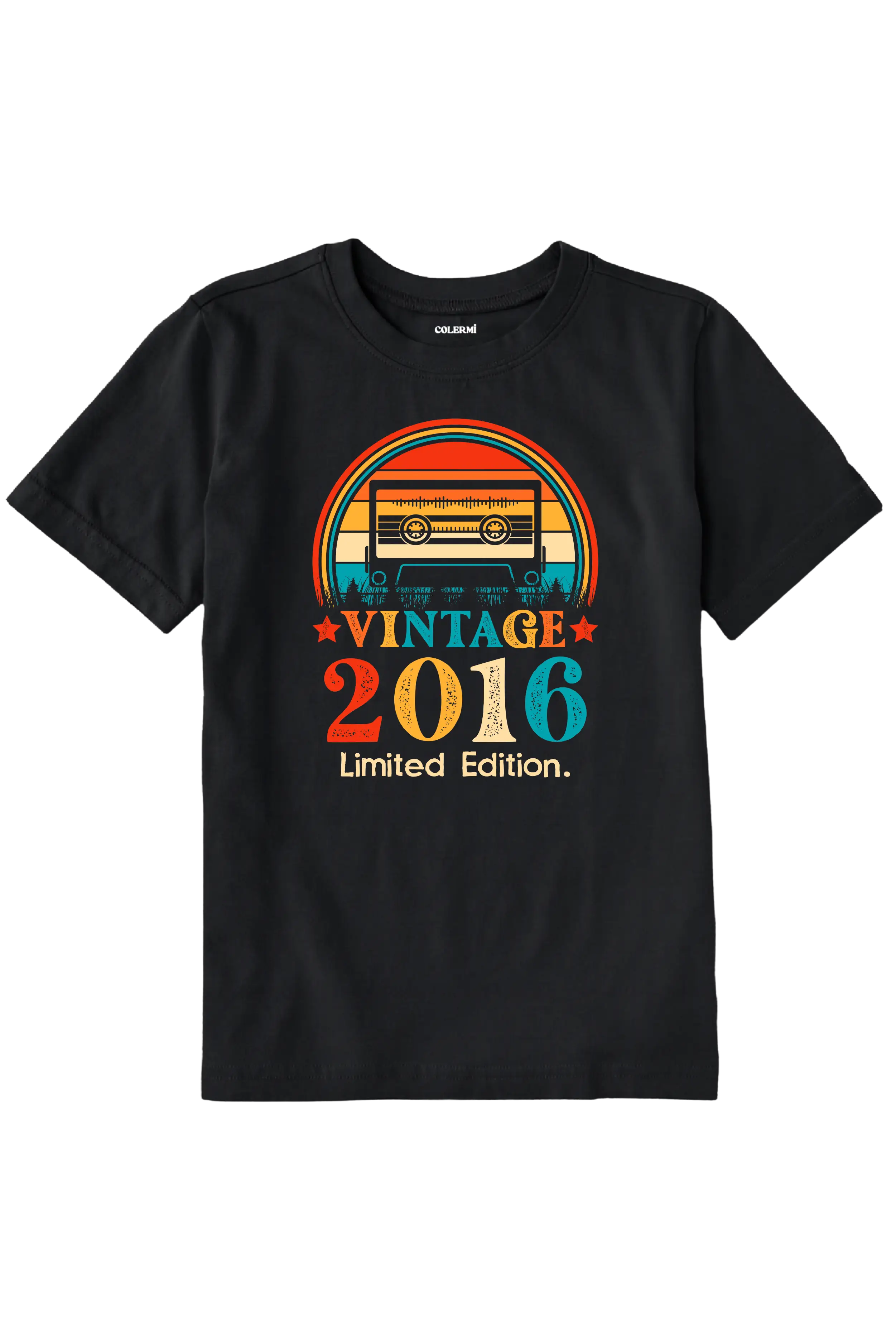 Vintage Tişört - 2016 Mixtape Tasarım