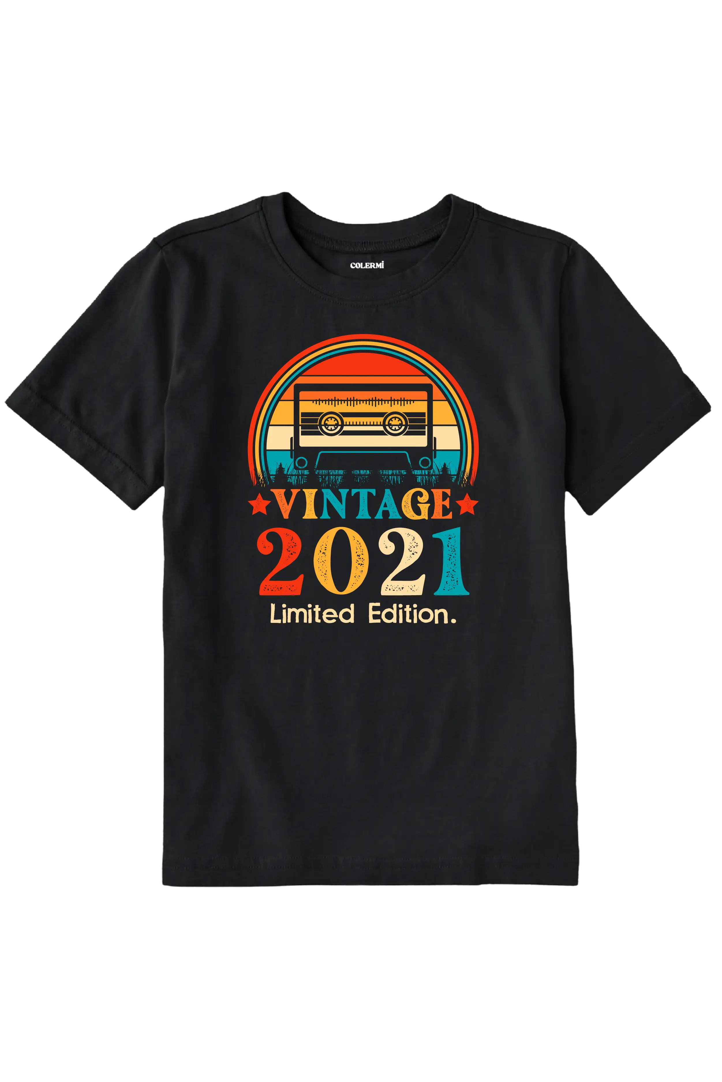 Vintage Tişört - 2021 Mixtape Tasarım