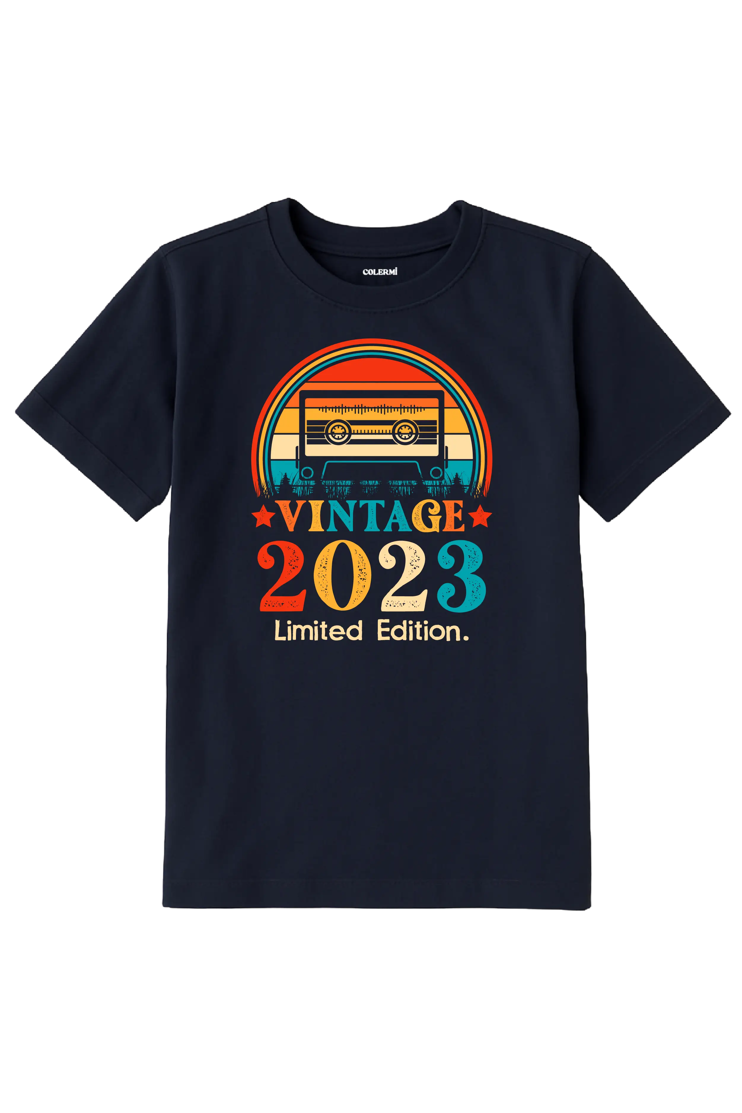 Vintage Tişört - 2023 Mixtape Tasarım görsel 4 | Colermi