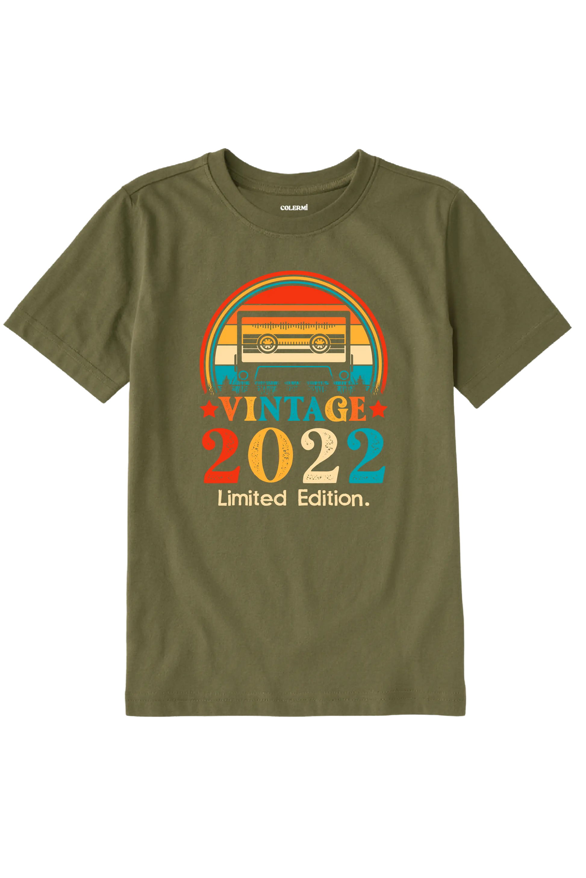 Vintage Tişört - 2022 Mixtape Tasarım görsel 6 | Colermi