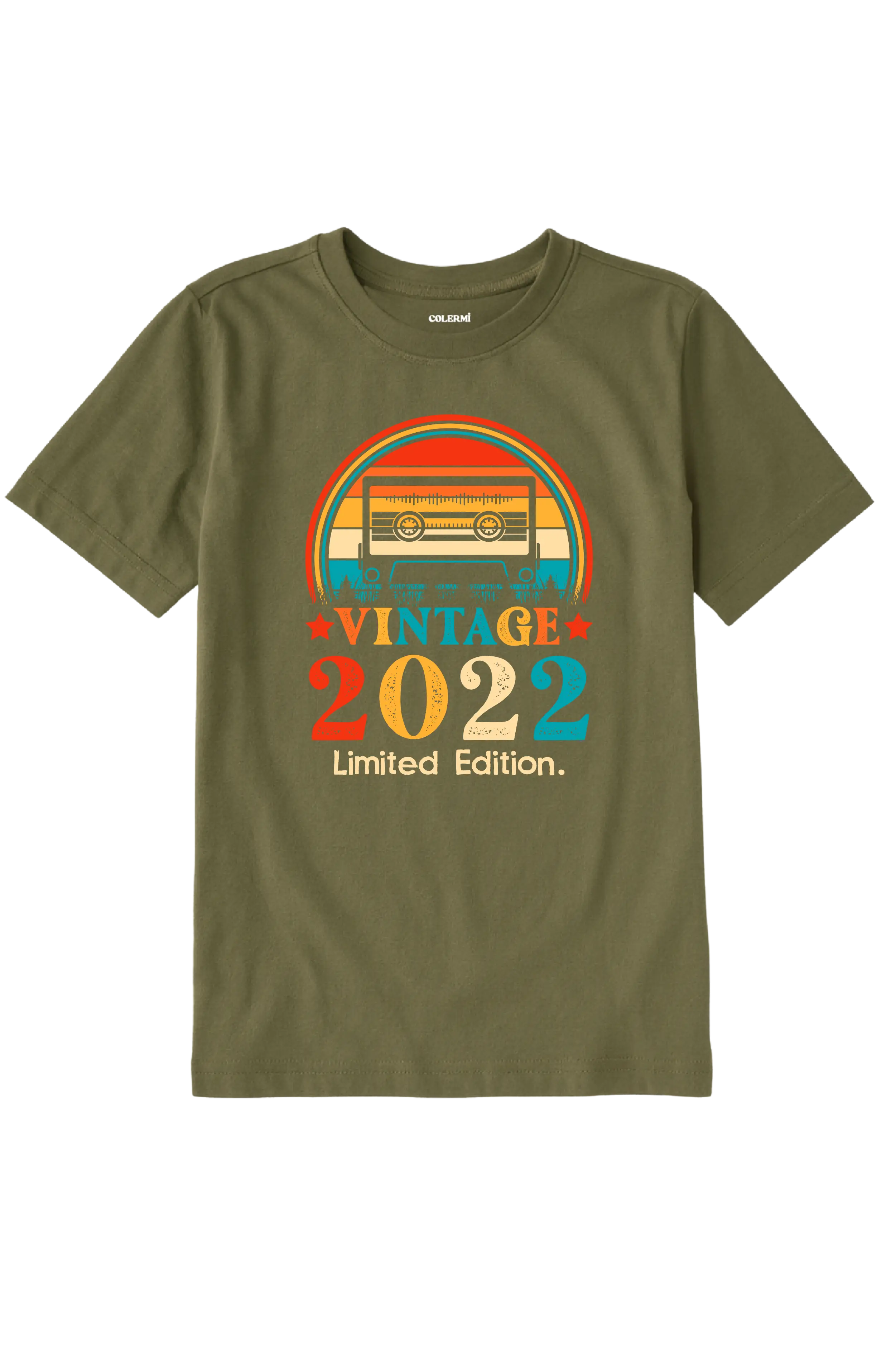 Vintage Tişört - 2022 Mixtape Tasarım görsel 6 | Colermi