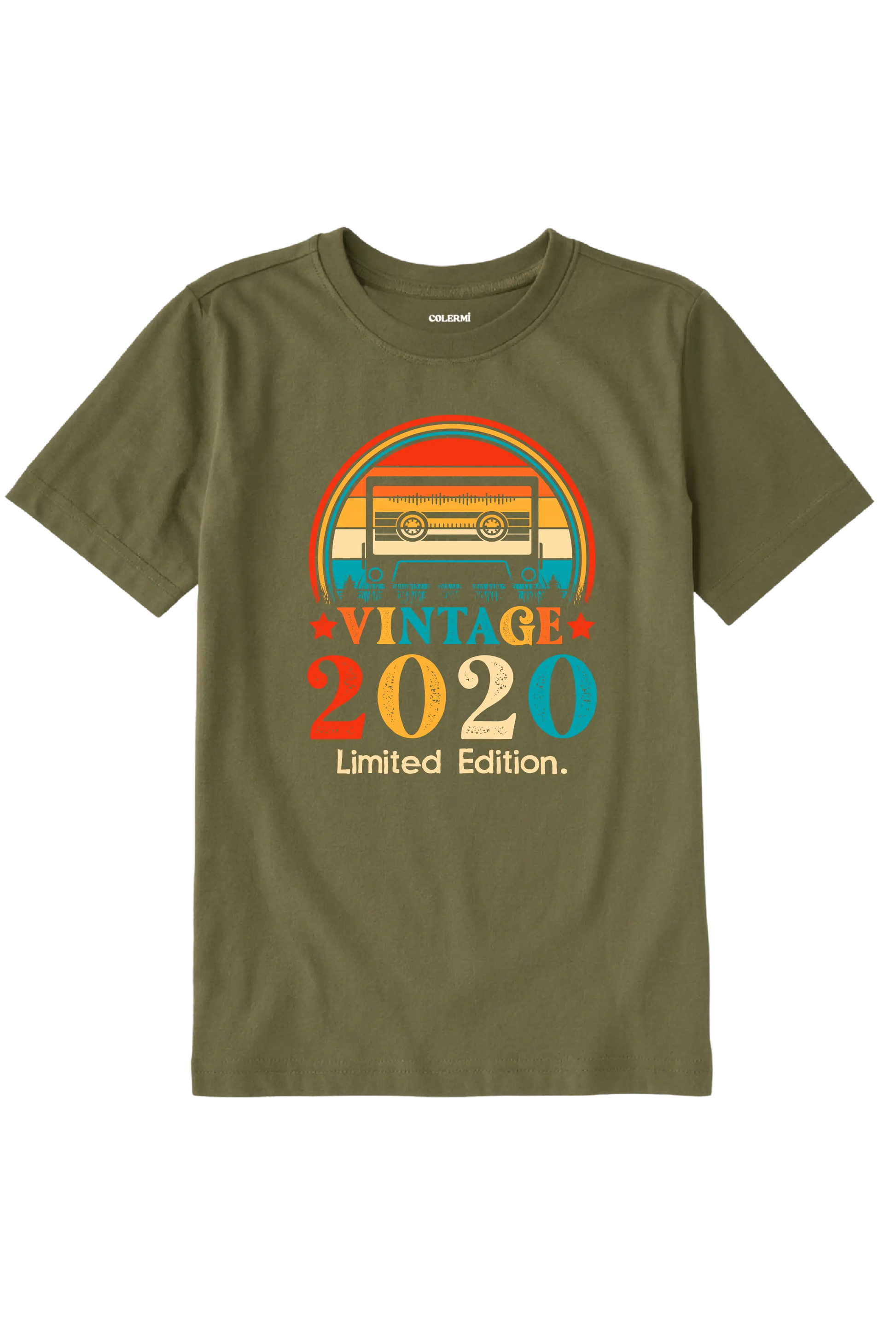 Vintage Tişört - 2020 Mixtape Tasarım görsel 6 | Colermi