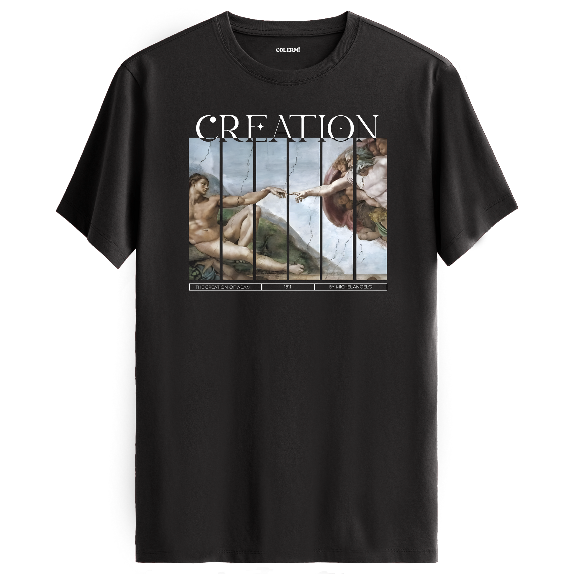 Creation Sanat Tasarımlı Tişört detay | Colermi
