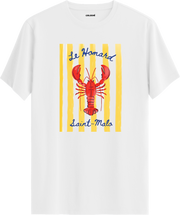 Le Homard Baskılı Regular Tişört