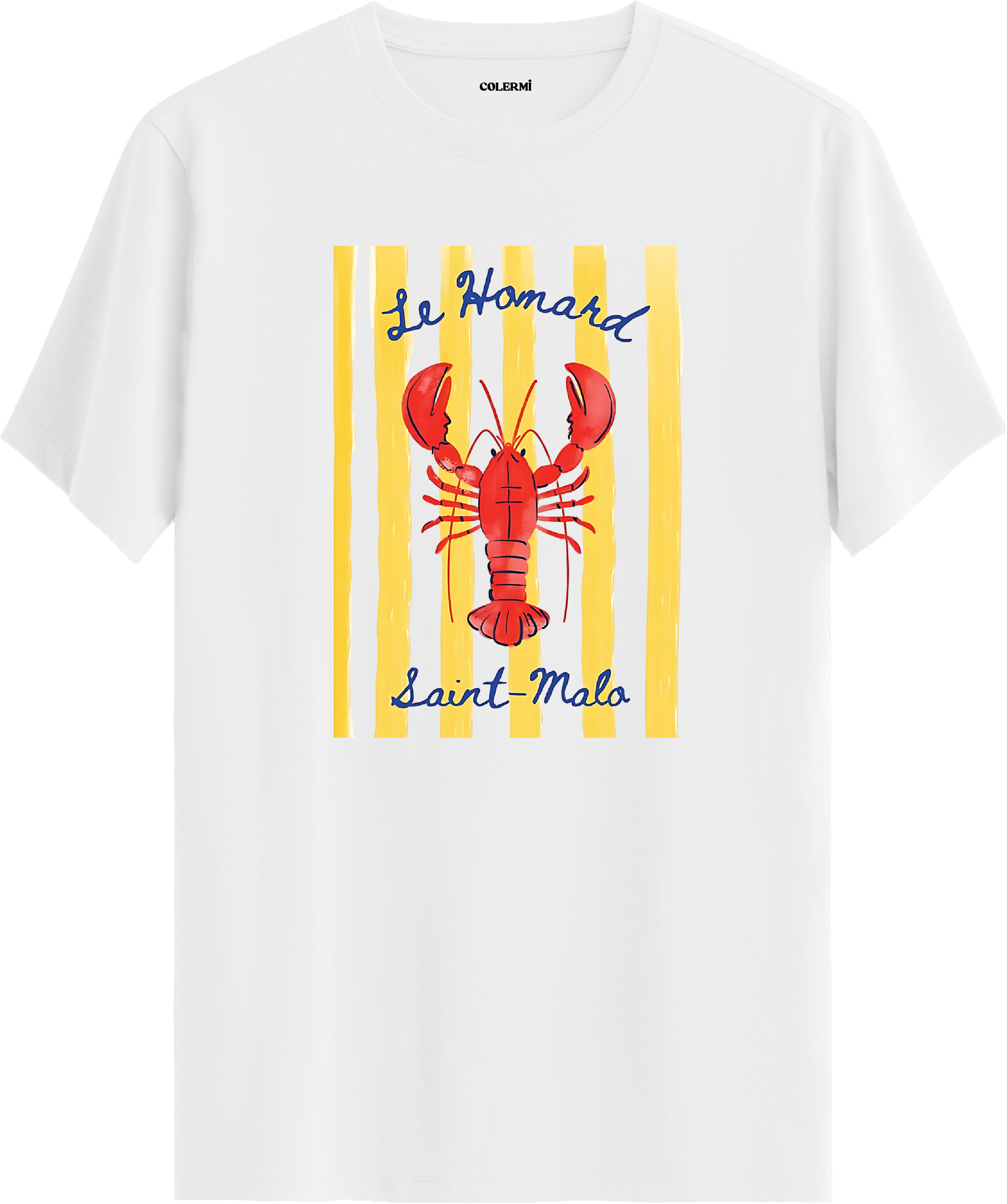 Le Homard Baskılı Regular Tişört