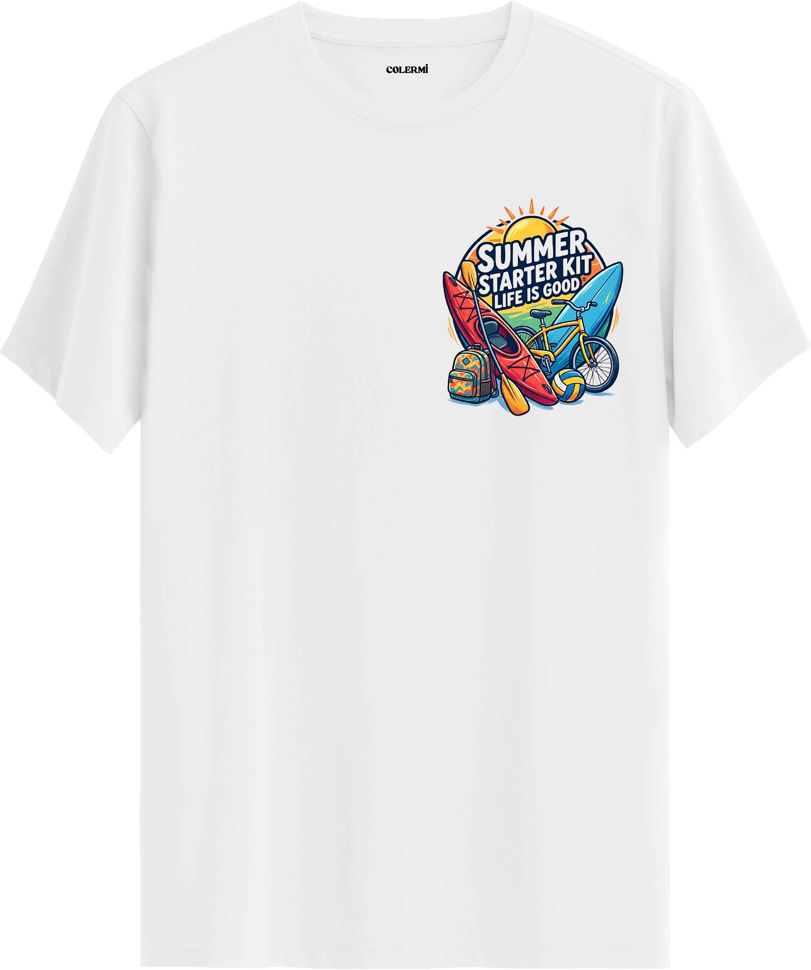 Summer Starter Kit Baskılı Regular Tişört