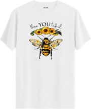 Bee You Tiful Baskılı Regular Tişört