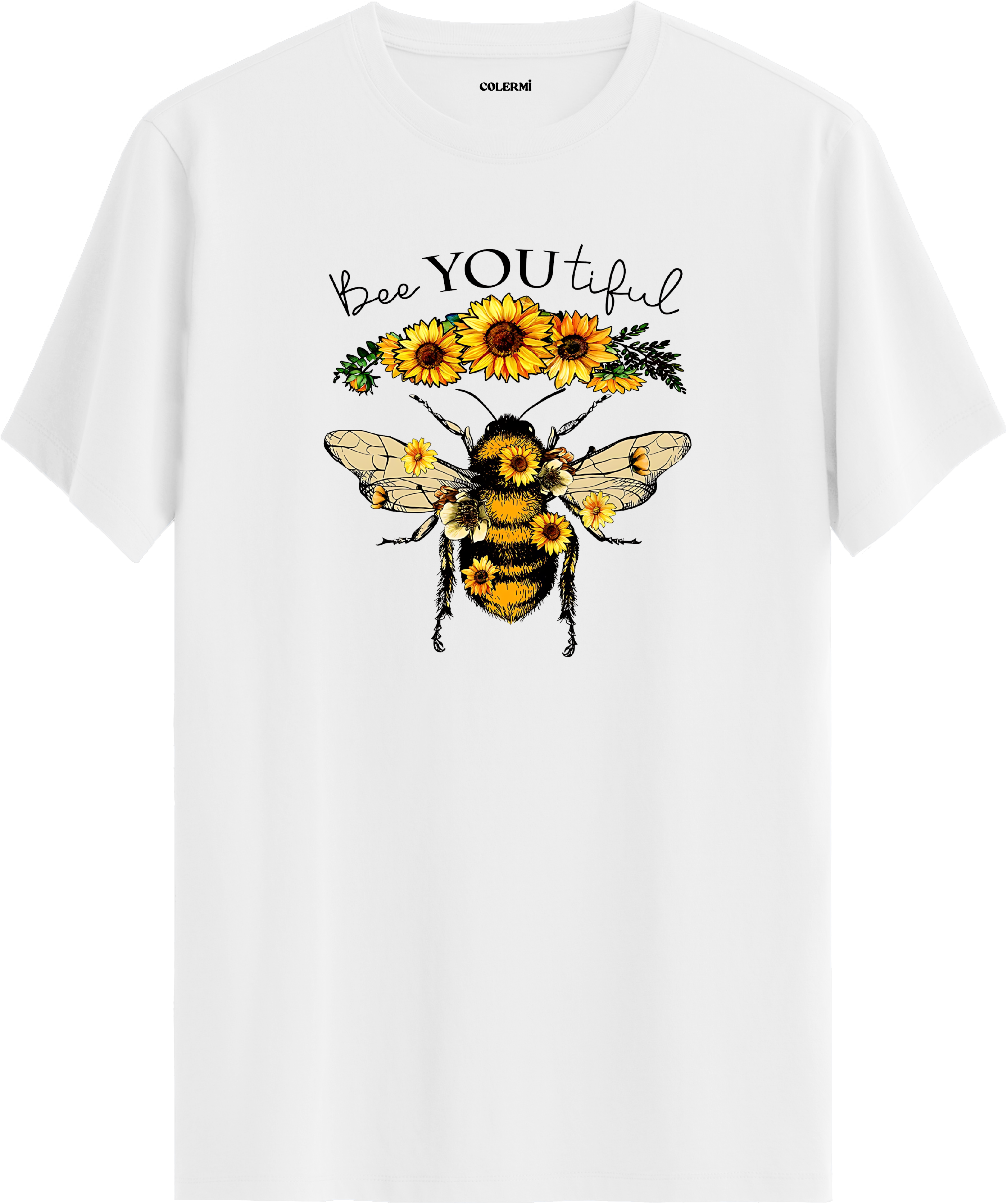 Bee You Tiful Baskılı Regular Tişört