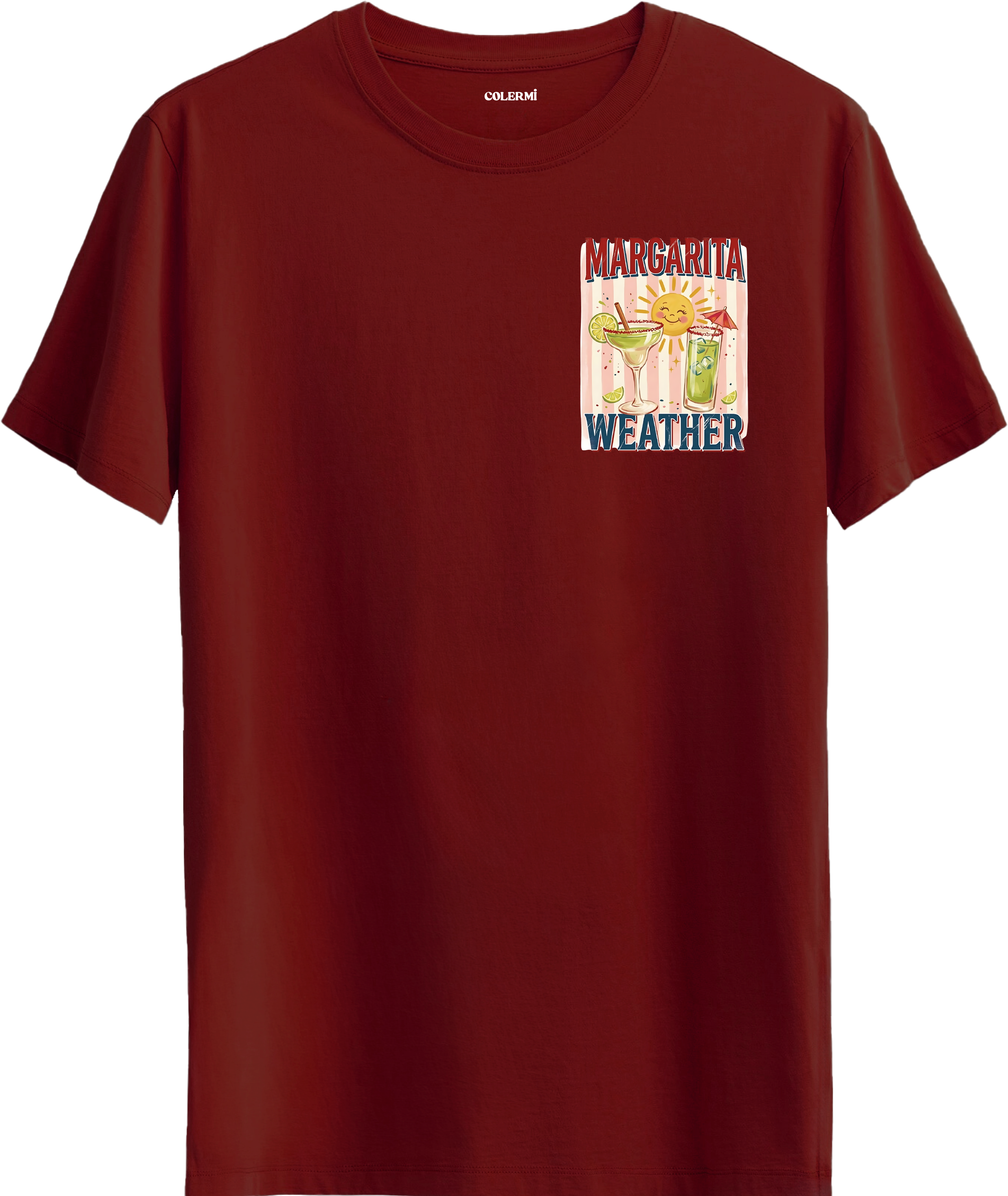 Margarita Weather Baskılı Regular Tişört