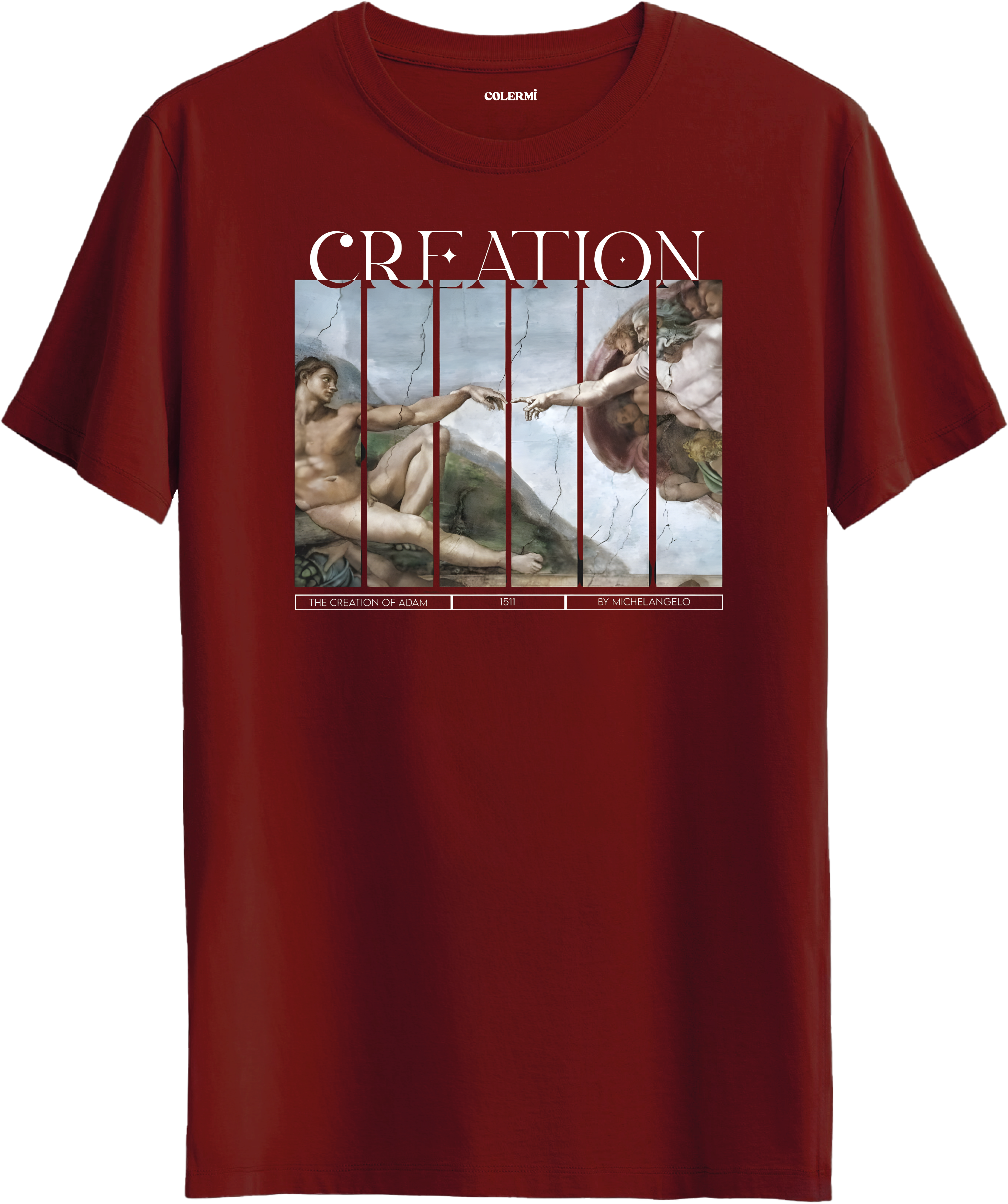 Creation Sanat Tasarımlı Tişört görsel 4 | Colermi
