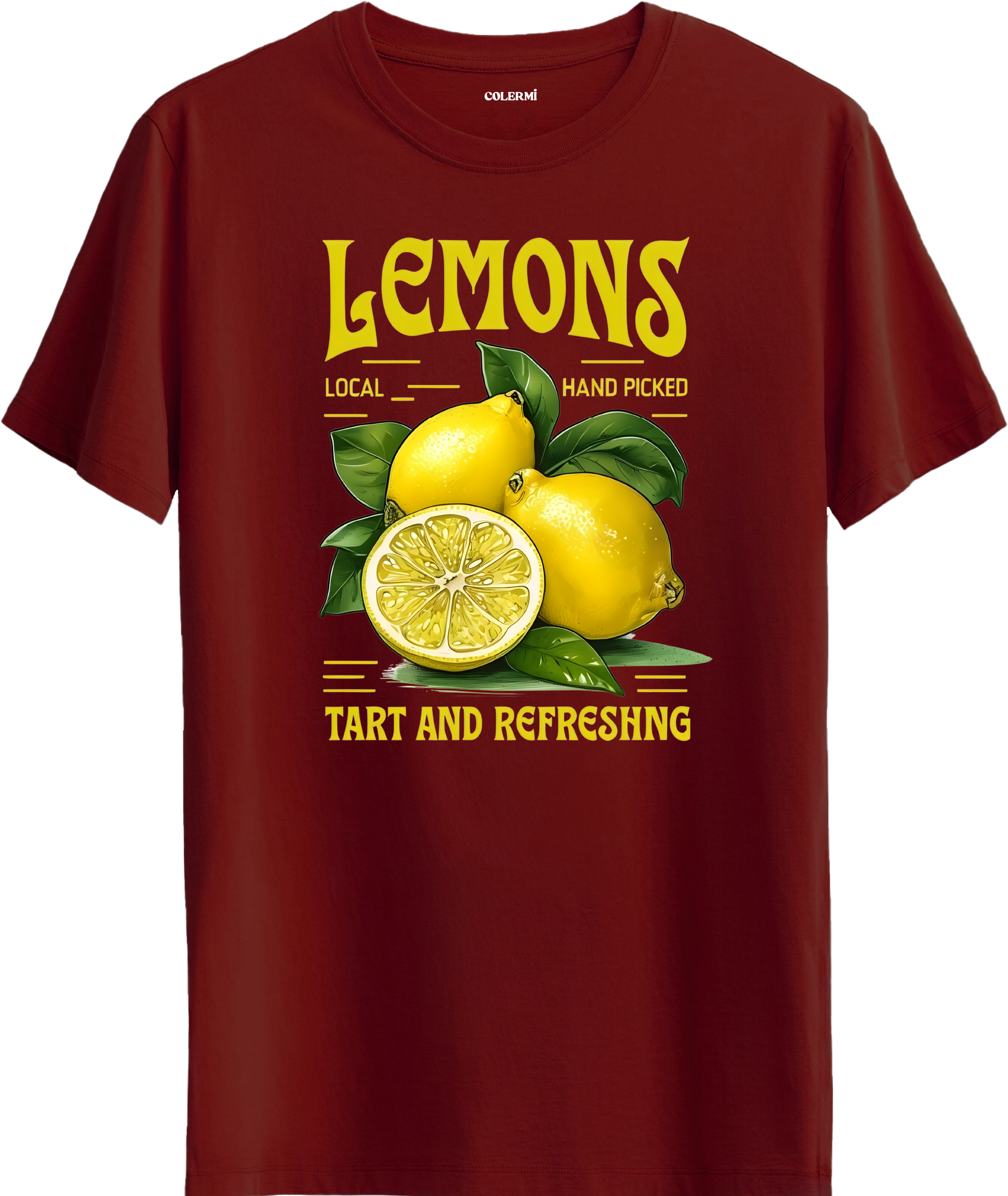 Limon Baskılı Tişört görsel 4 | Colermi