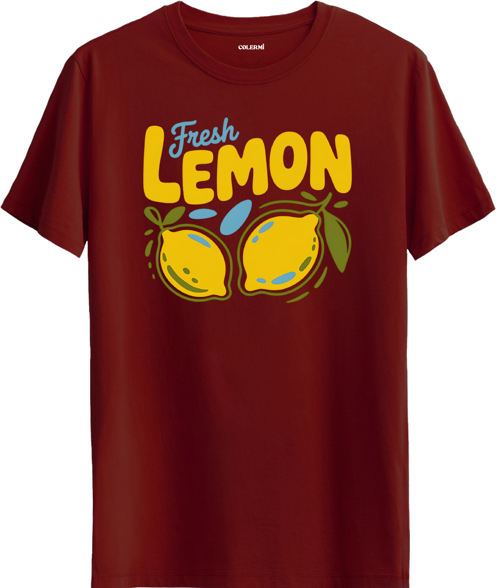 Fresh Lemon Baskılı Tişört | Colermi Tişört