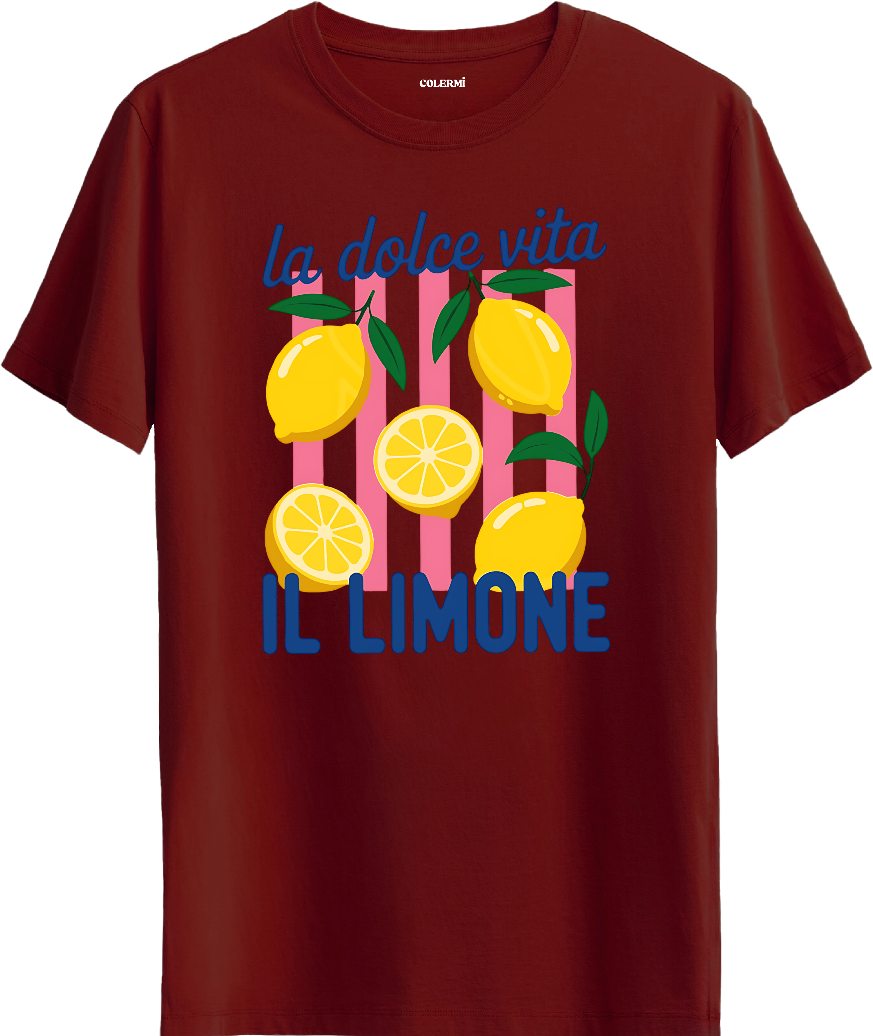 La Dolce Vita Limon Baskılı Tişört