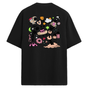 Dream Launch Sırt Baskılı Oversize T-Shirt