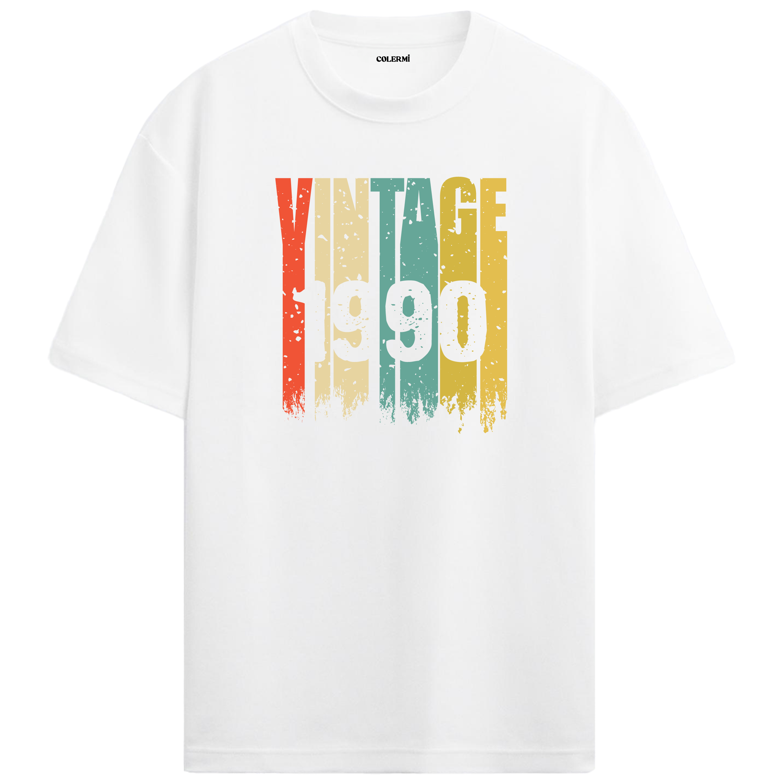 1990 Vintage Era Oversize Tişört