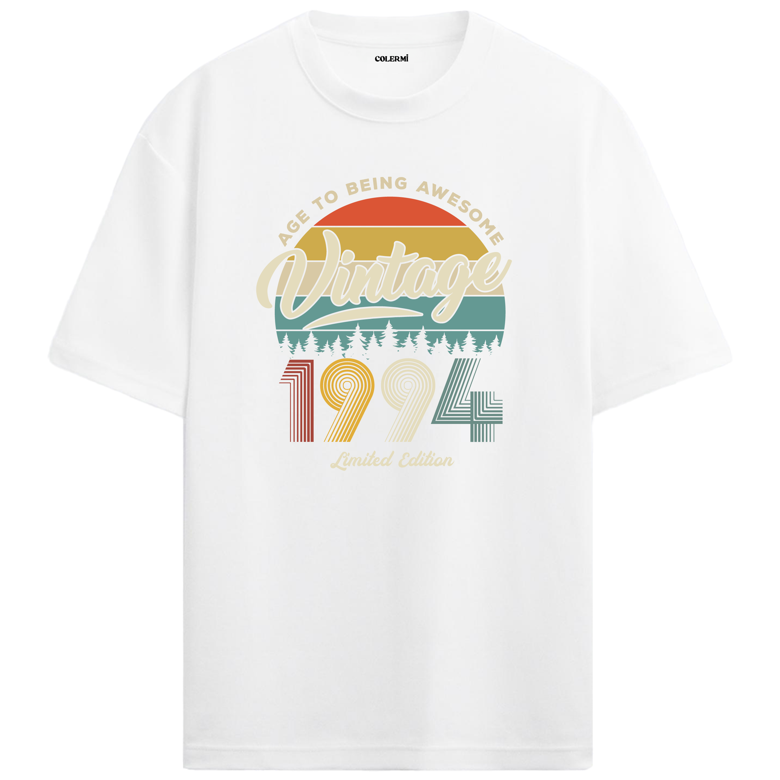 1994 Nostalji Vintage Oversize Tişört