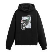 Est. 1983 Retro Motosiklet Tasarım Hoodie
