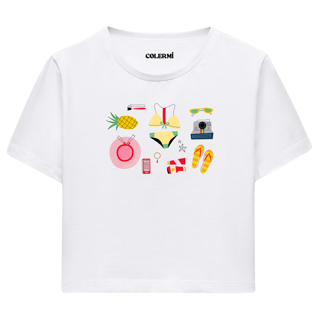 Summer Vacation Women’s Crop T-Shirt
