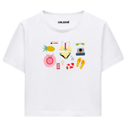 Summer Vacation Women’s Crop T-Shirt