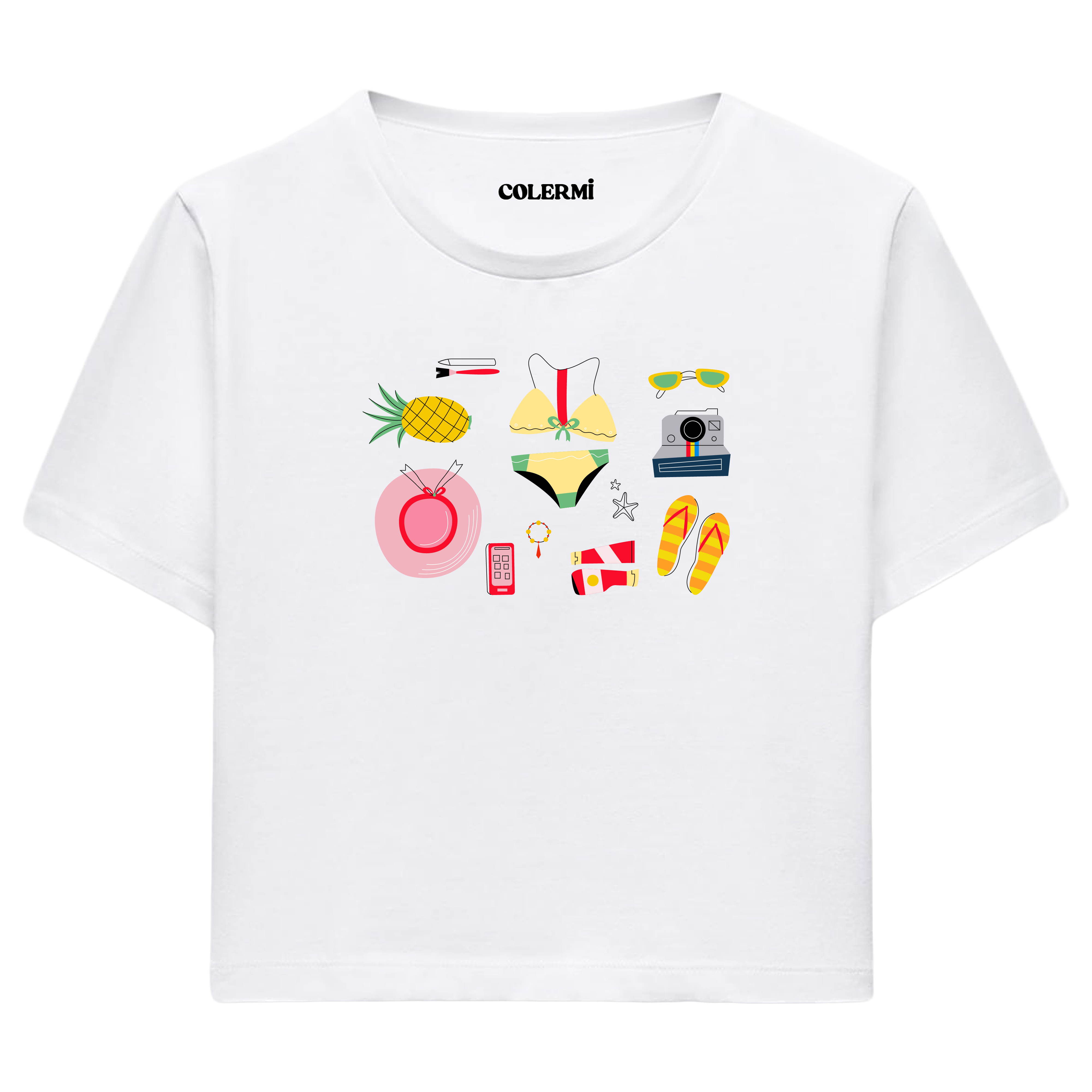 Summer Vacation Women’s Crop T-Shirt