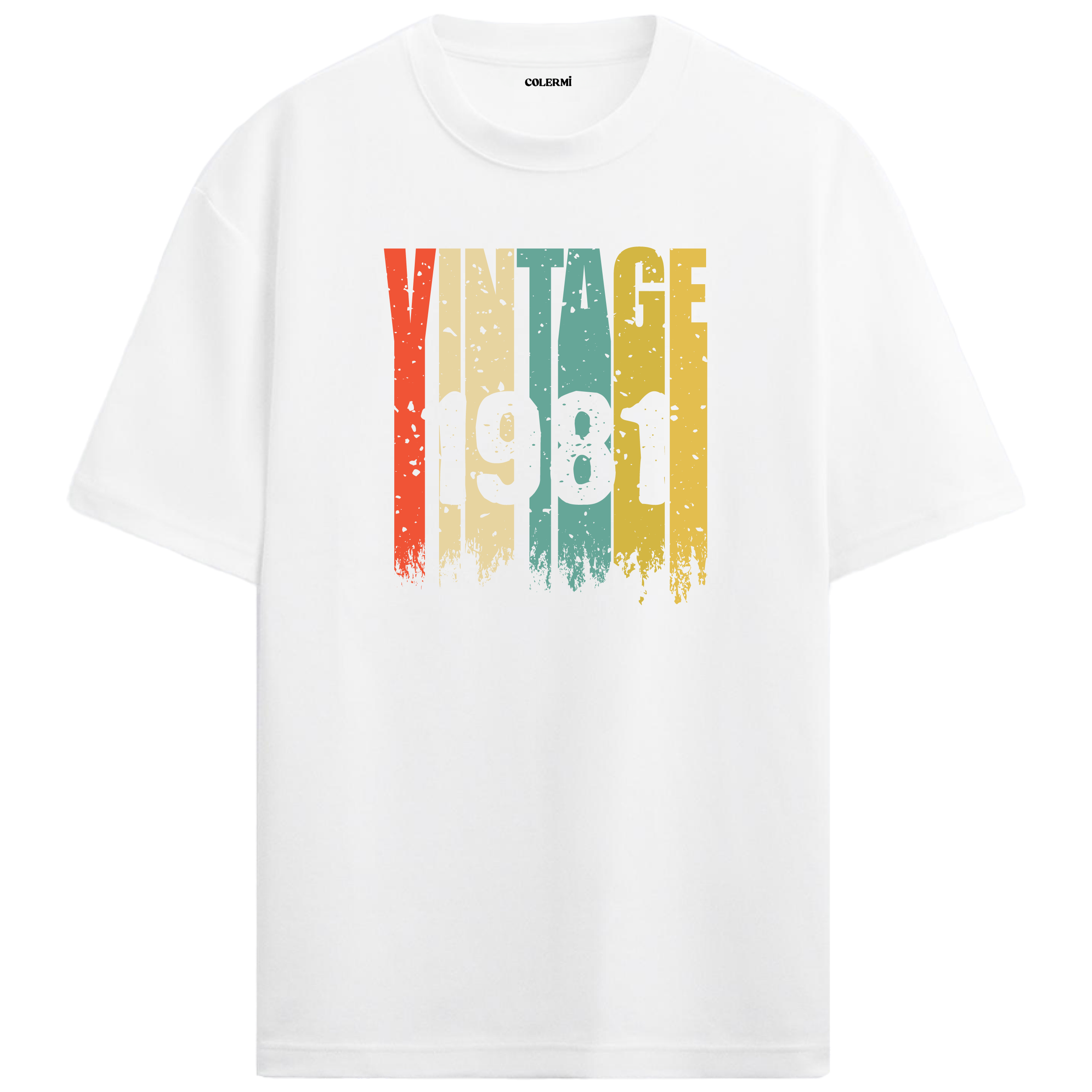 1981 Vintage Era Oversize Tişört