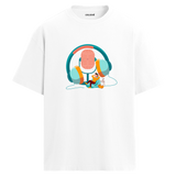 Dinlenme Anı Oversize Unisex T-Shirt