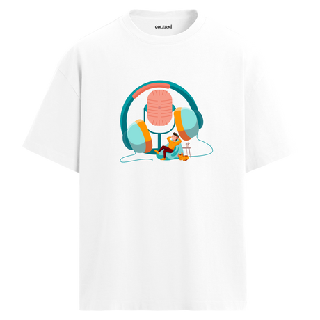 Dinlenme Anı Oversize Unisex T-Shirt