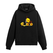 Bisikletli Limon Tasarım Hoodie