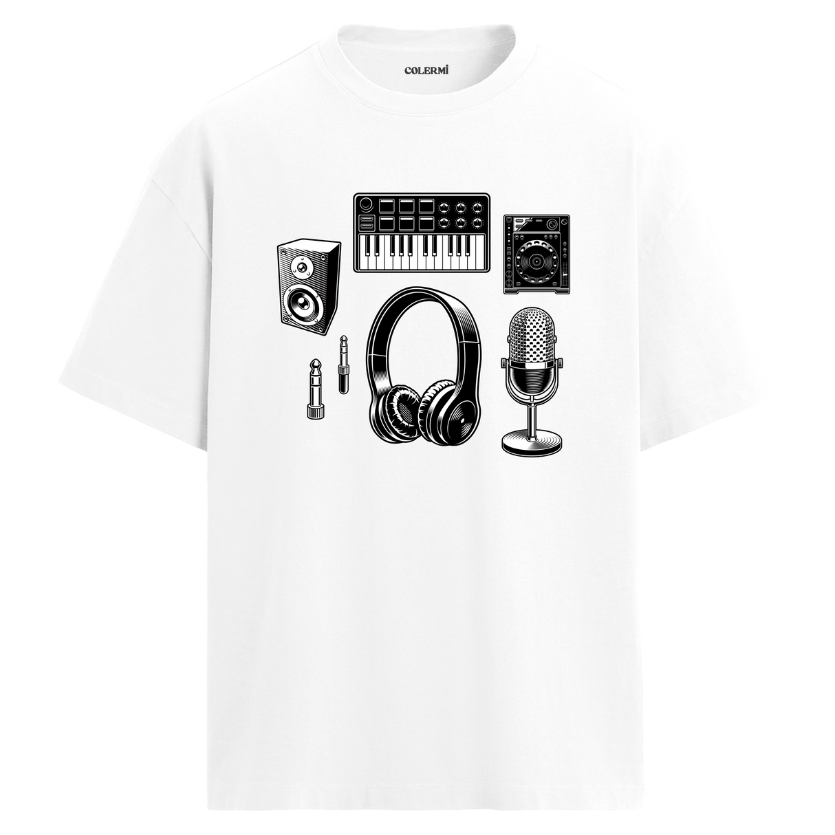 Stüdyo Ekipmanları Oversize Unisex T-Shirt